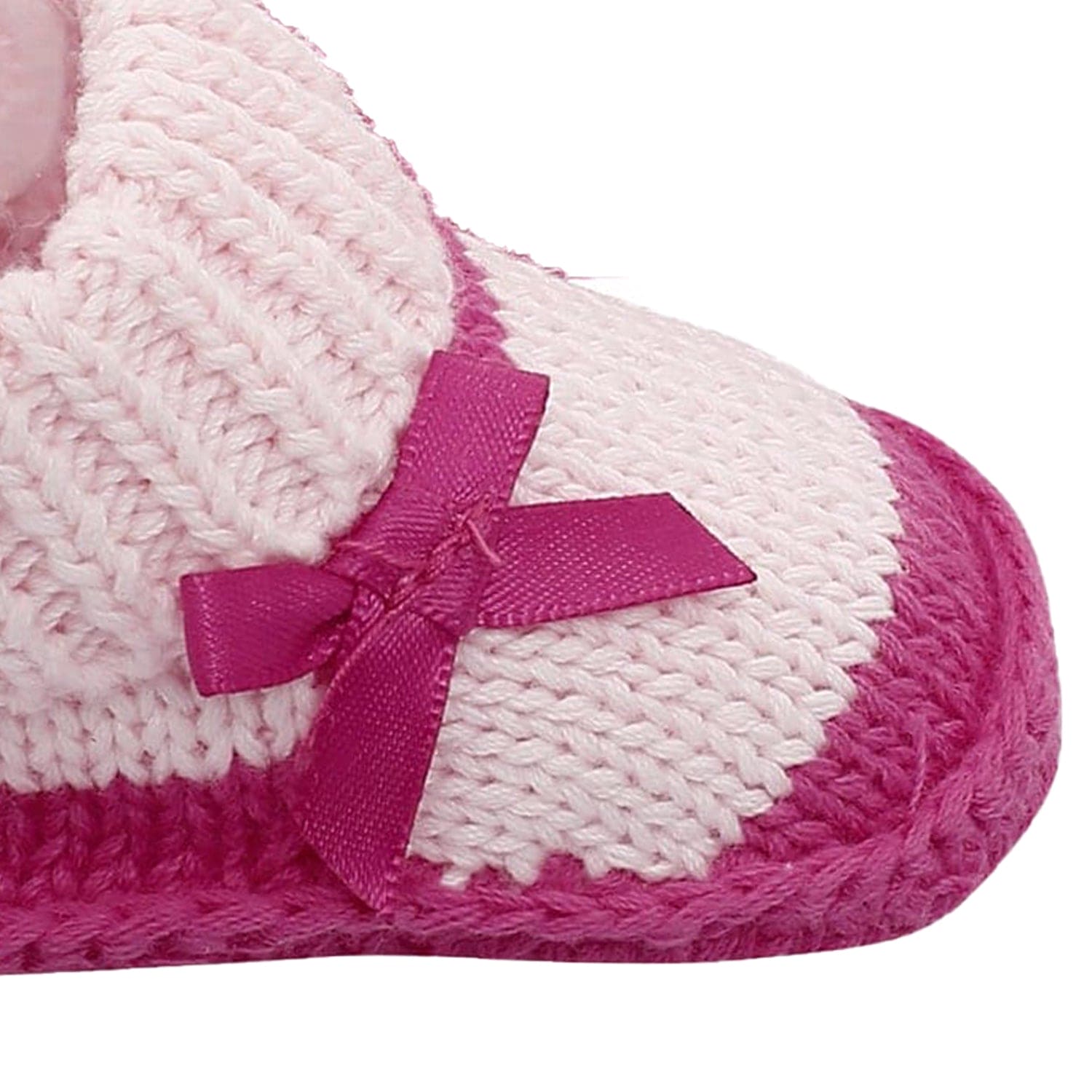 Sweet Bows Pink Socks Booties