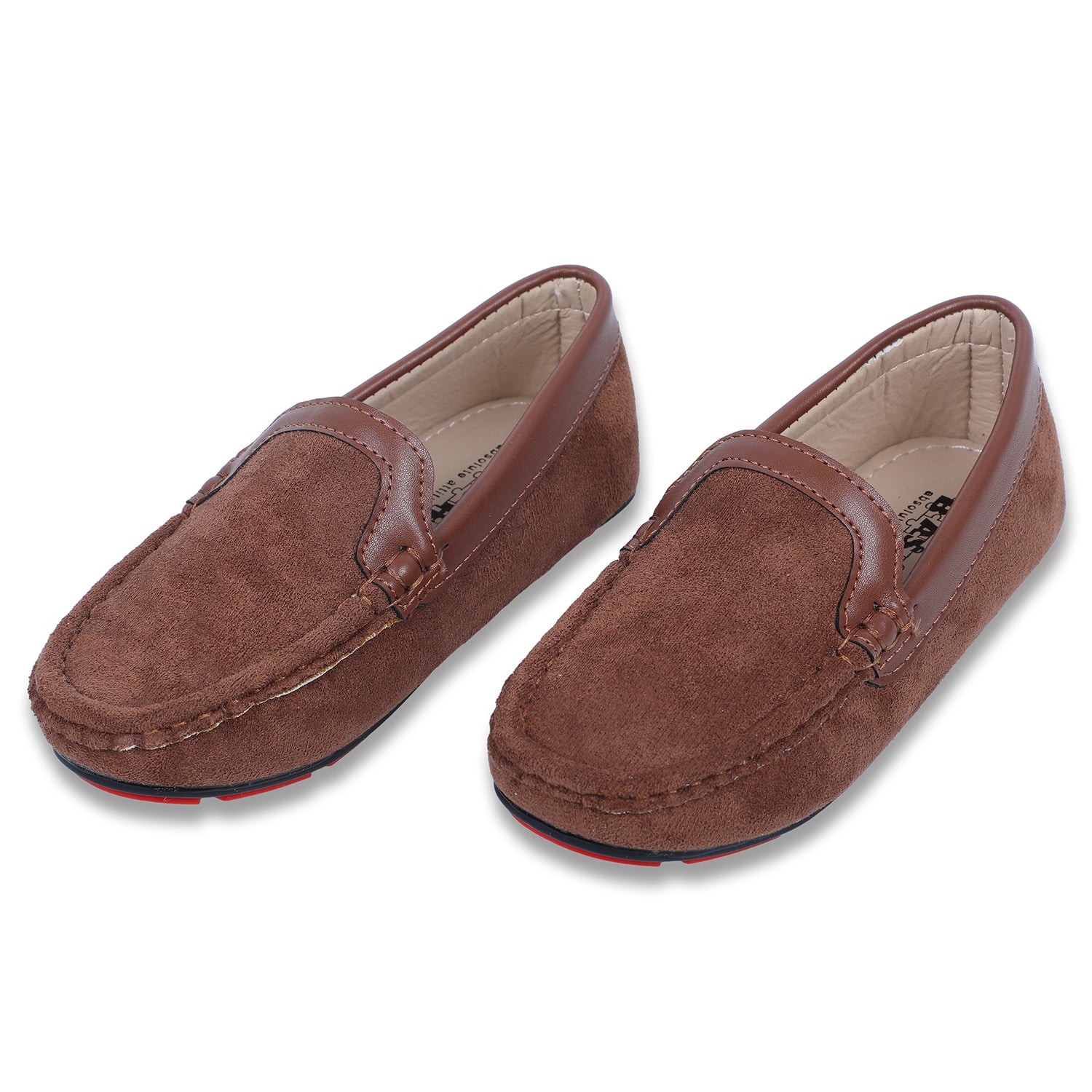 Kids suede store loafers