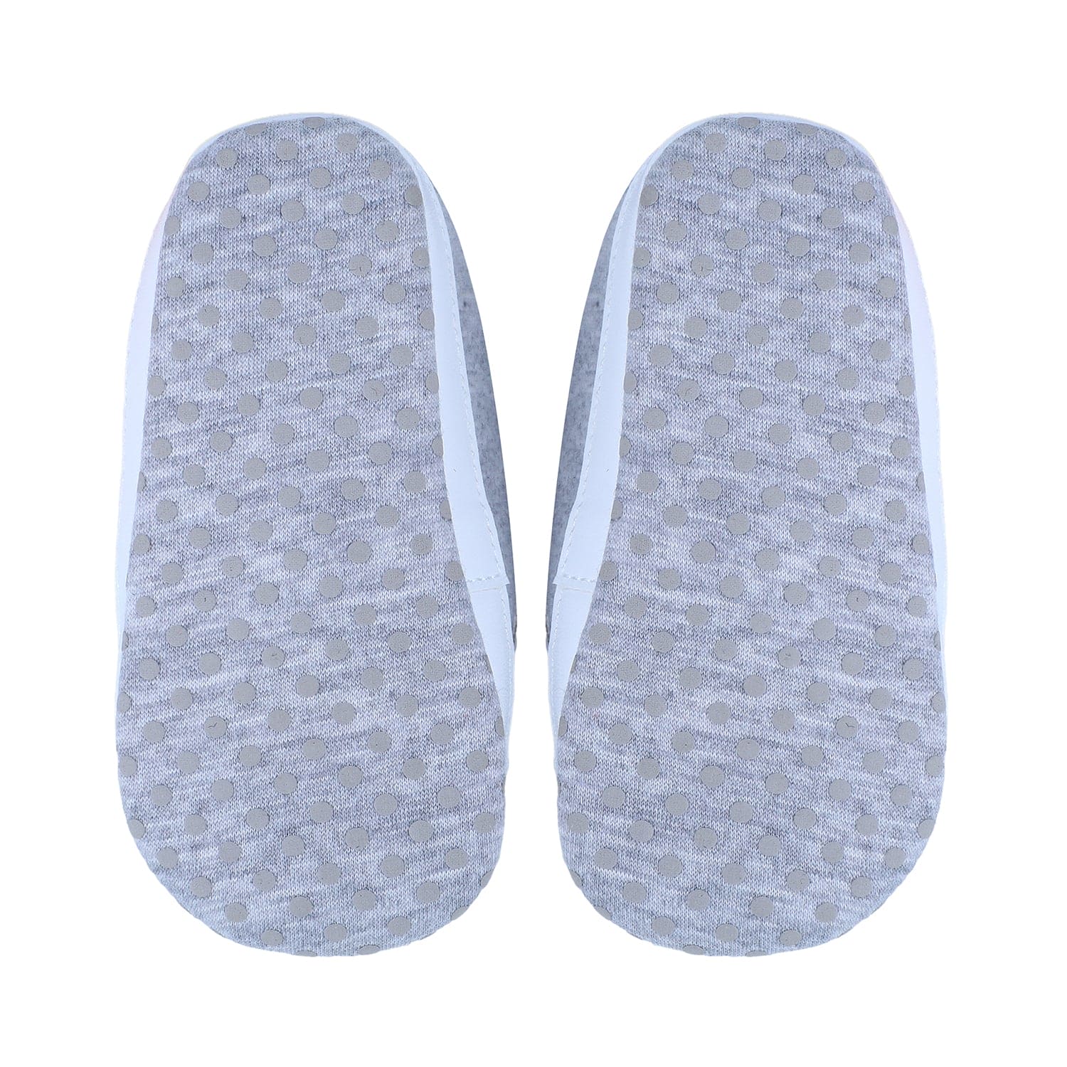 Elephant Cute And Stylish Comfy Velcro Booties - Grey