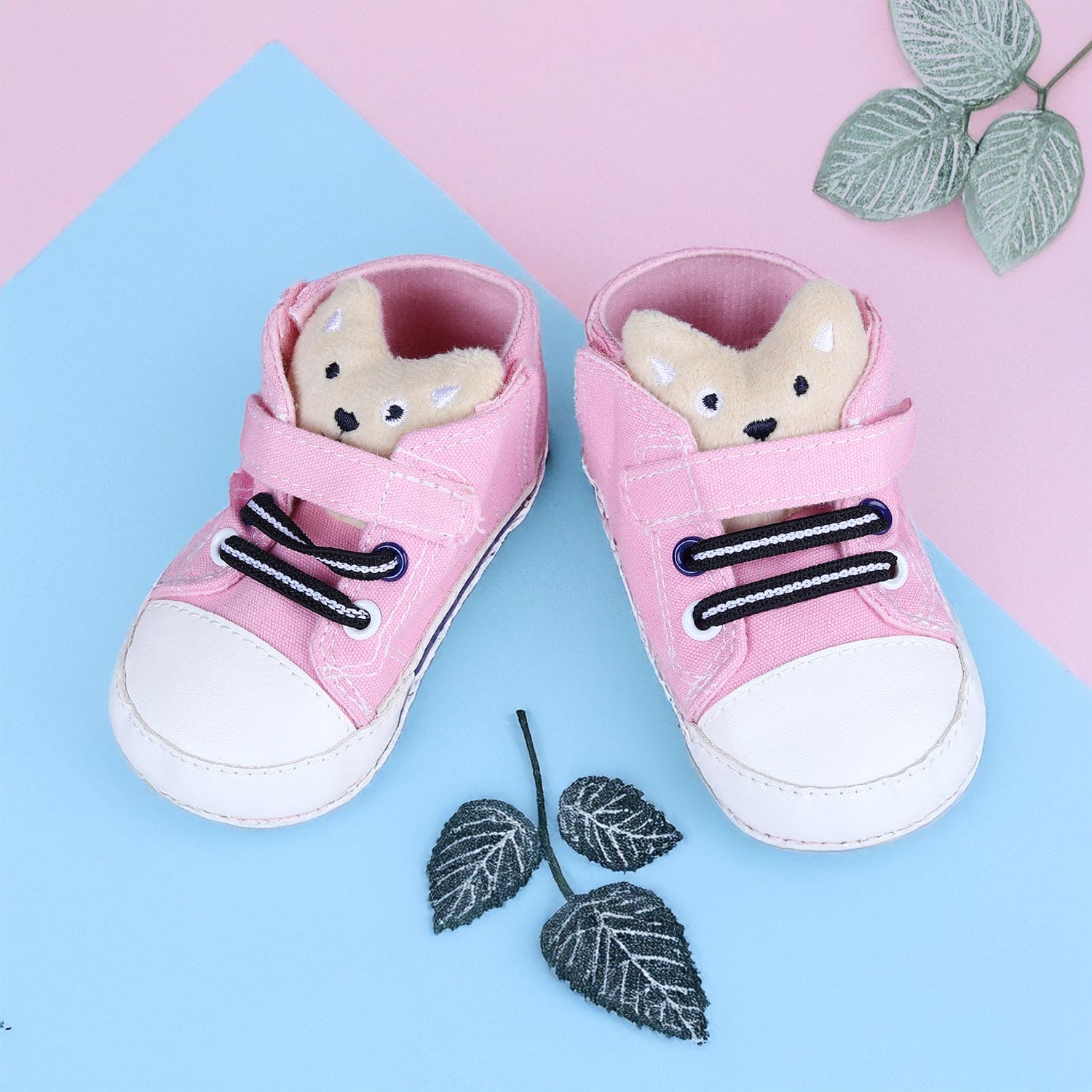 My Buddy Bear Cute And Stylish Comfy Booties - Pink