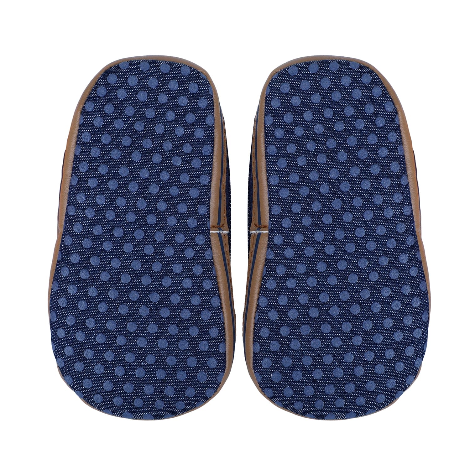 Solid Hookloop Stylish And Casual Denim Velcro Booties - Blue