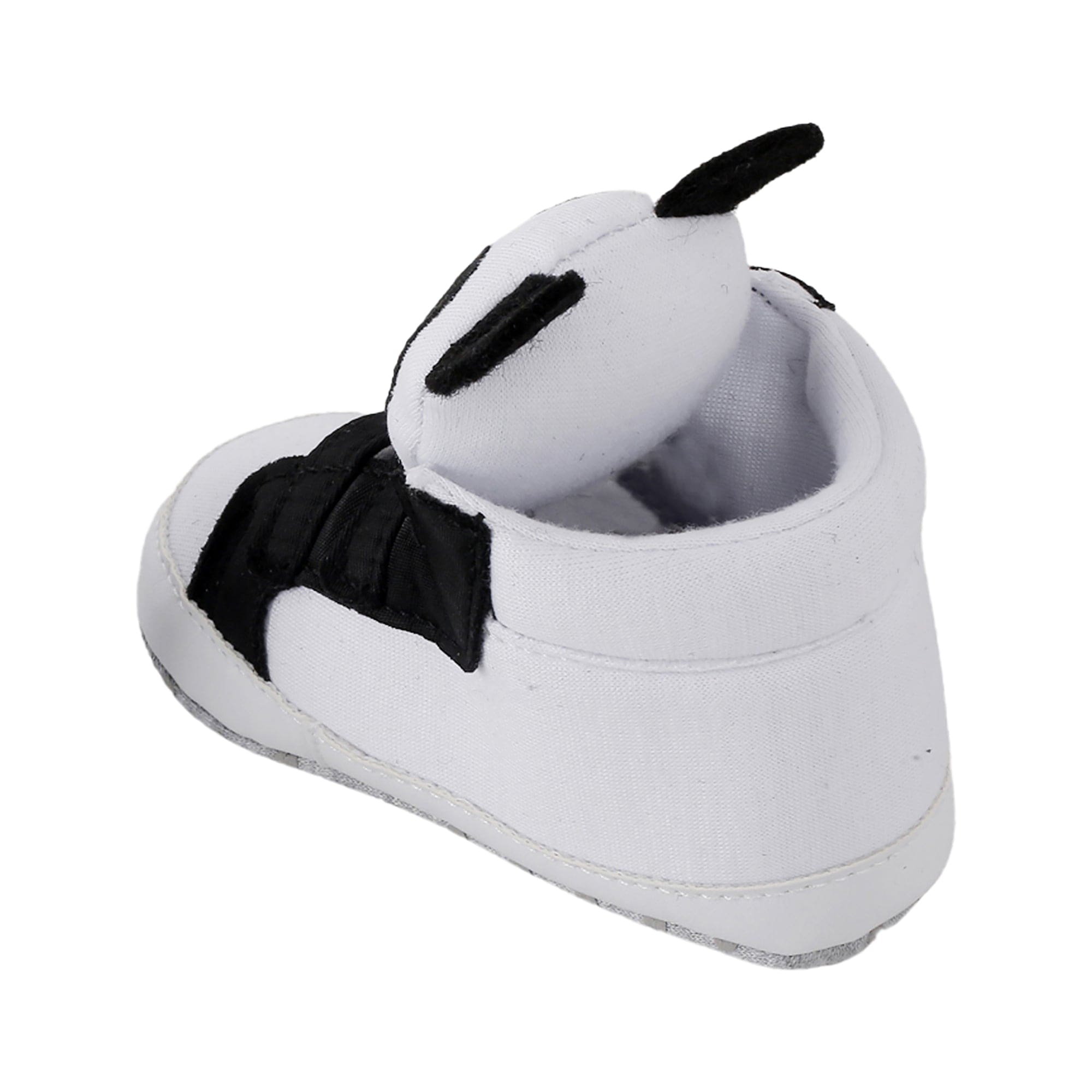 Panda Black Velcro Booties
