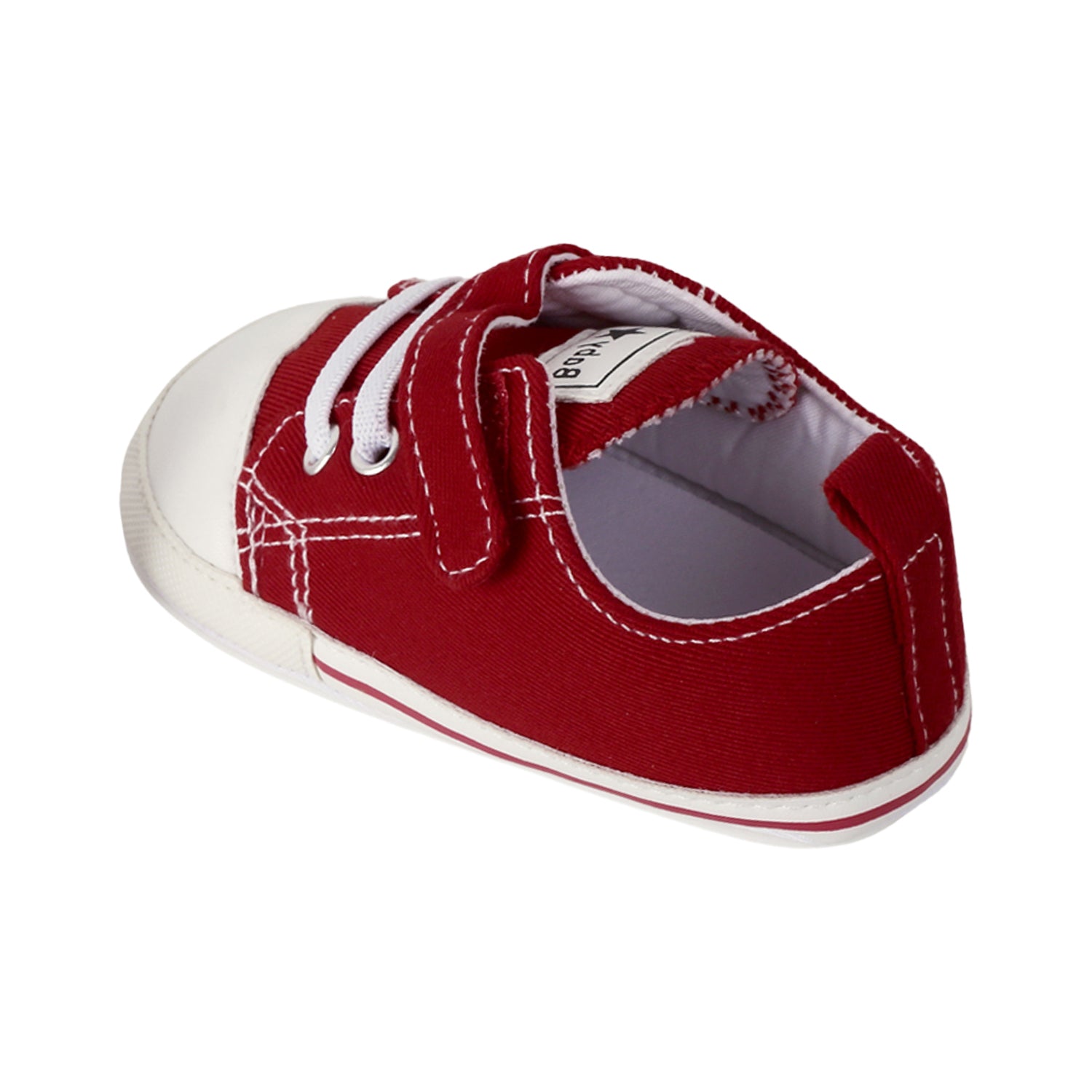 Baby Moo Red Velcro Sneakers