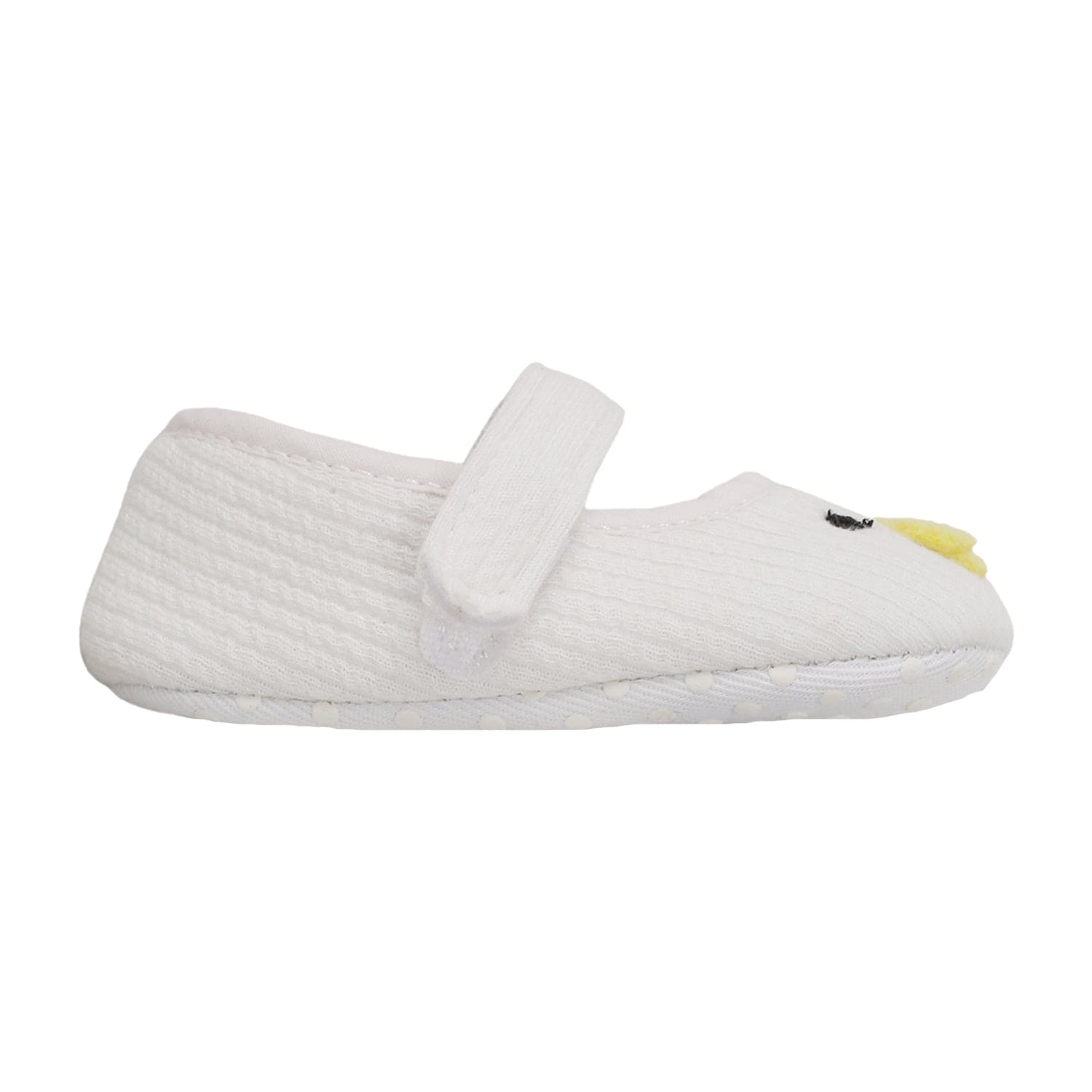 Baby Moo Ducklings White Booties
