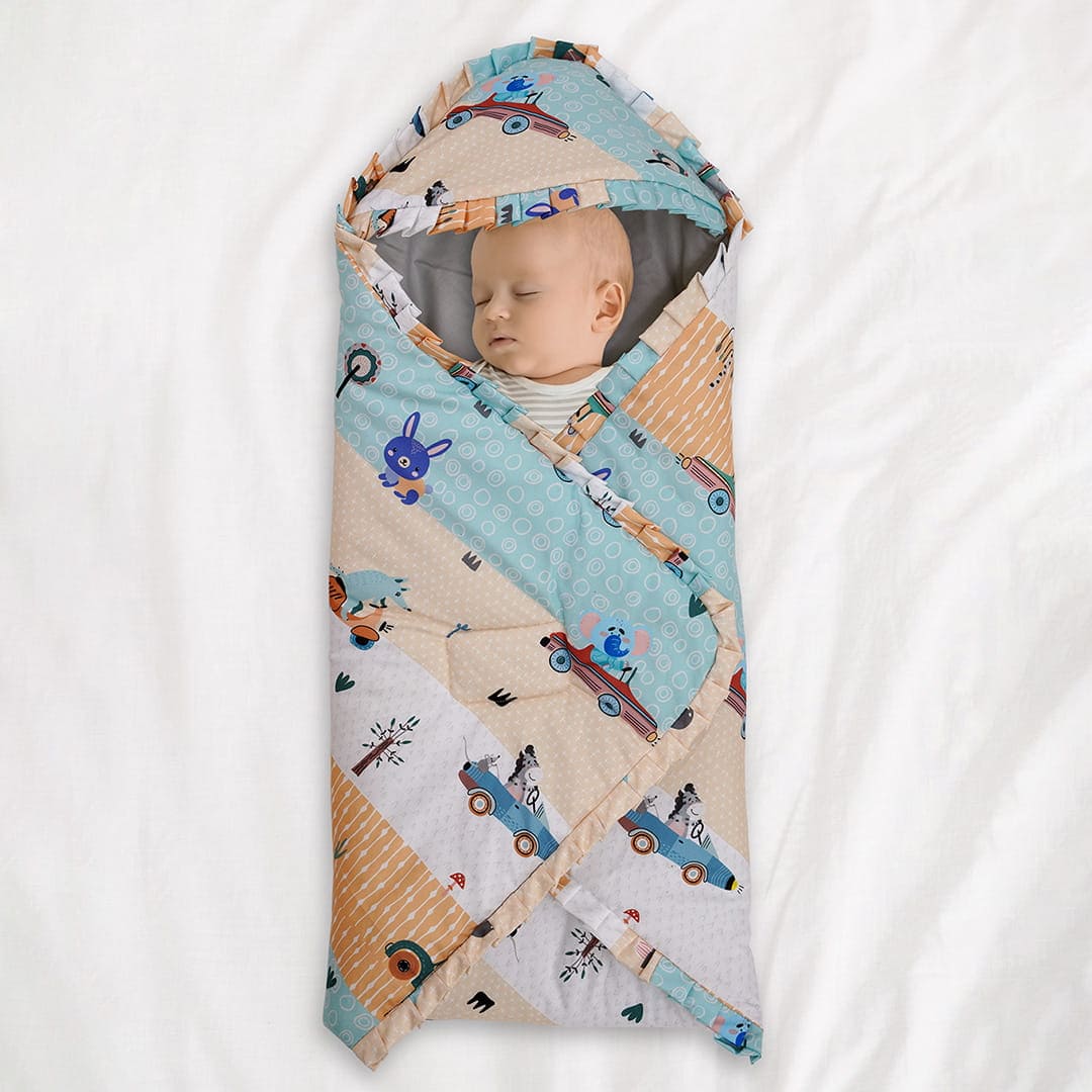 Baby wrap 2024 with hood