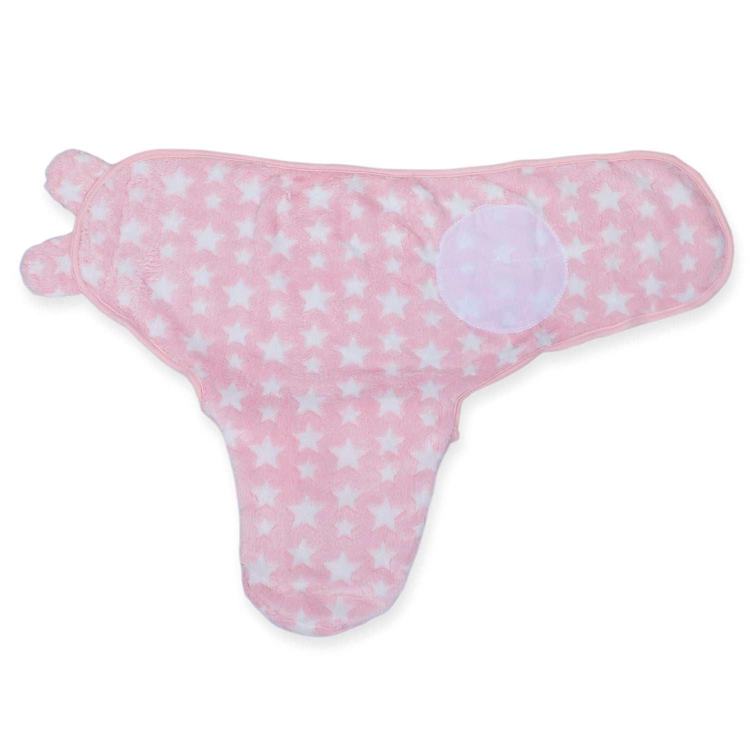 Baby Moo Twinkle Stars Warm Ready Swaddle - Pink
