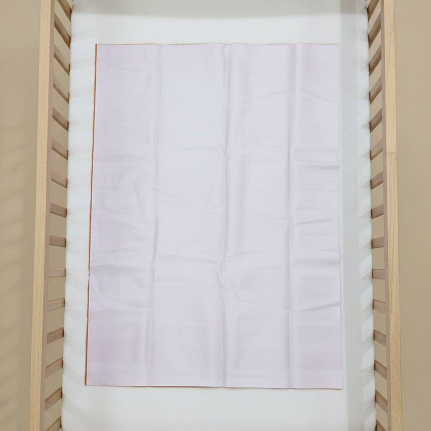 Baby Moo Plain Changeable Dry Sheet Water-resistant Bed Protector - Brown