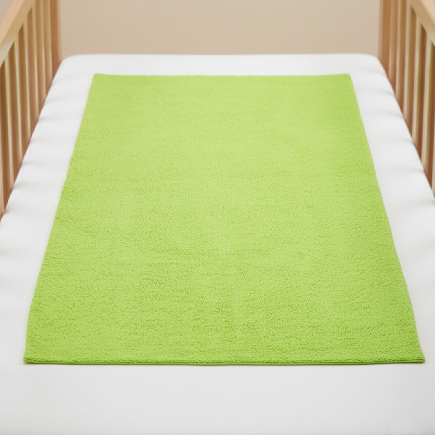 Baby Moo Plain Changeable Dry Sheet Water-resistant Bed Protector - Green