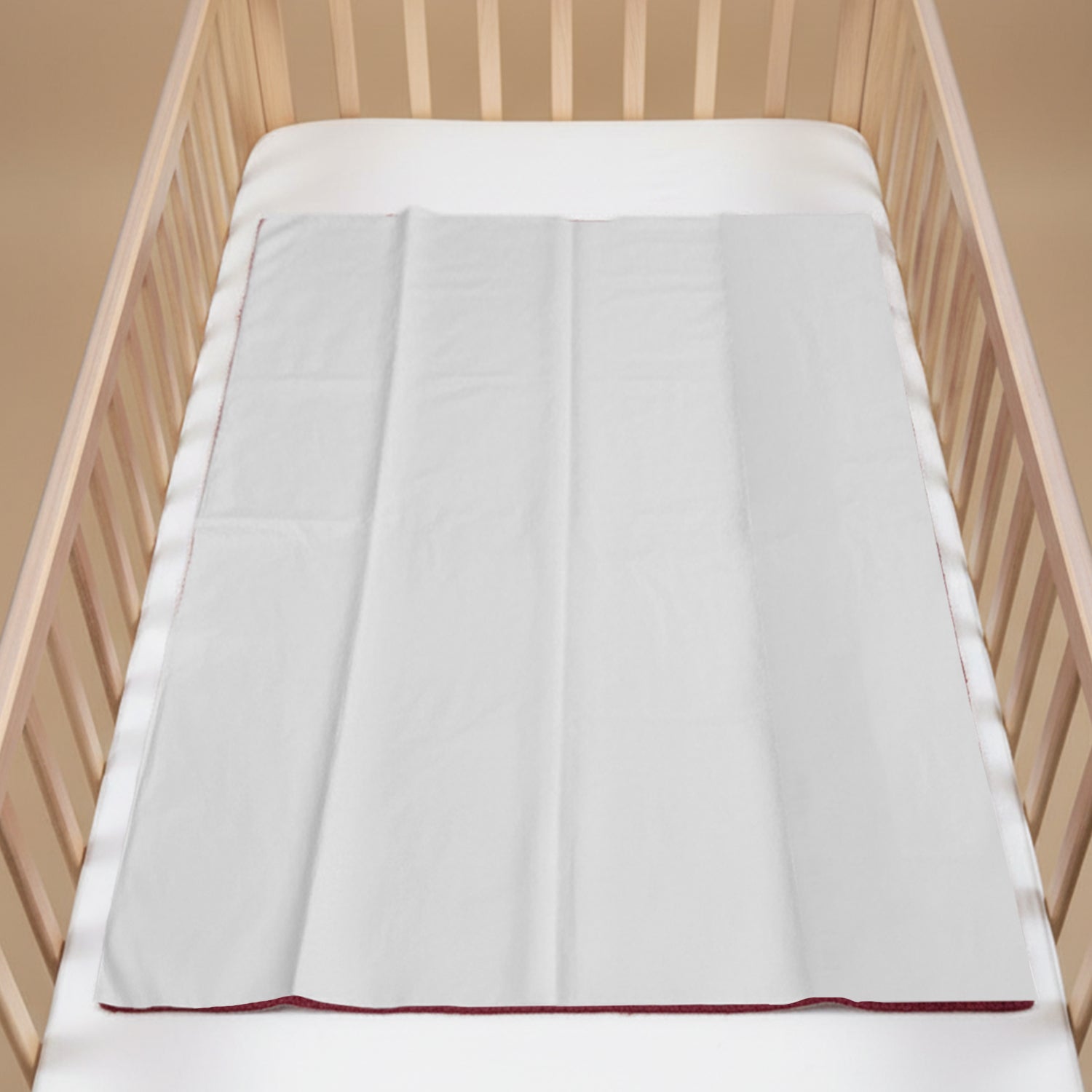 Baby Moo Plain Changeable Dry Sheet Water-resistant Bed Protector Pack Of 3 - Maroon, Amethyst And Navy Blue