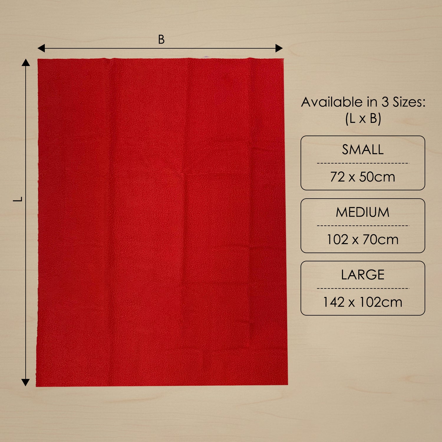 Baby Moo Plain Changeable Dry Sheet Water-resistant Bed Protector Pack Of 2 - Royal Blue, Red