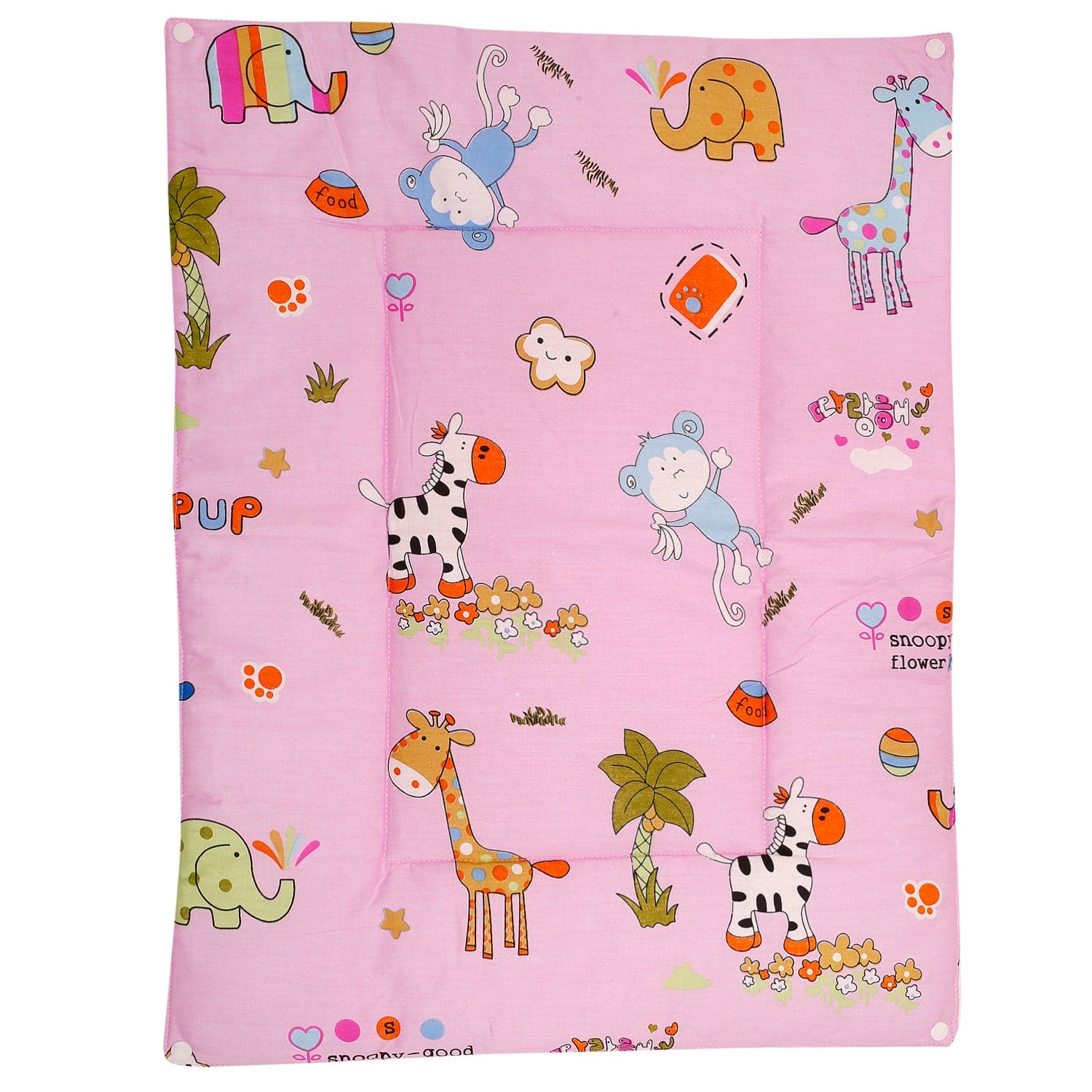 Waterproof Changing Sheet Set Savanna Ooh Na Na Pink