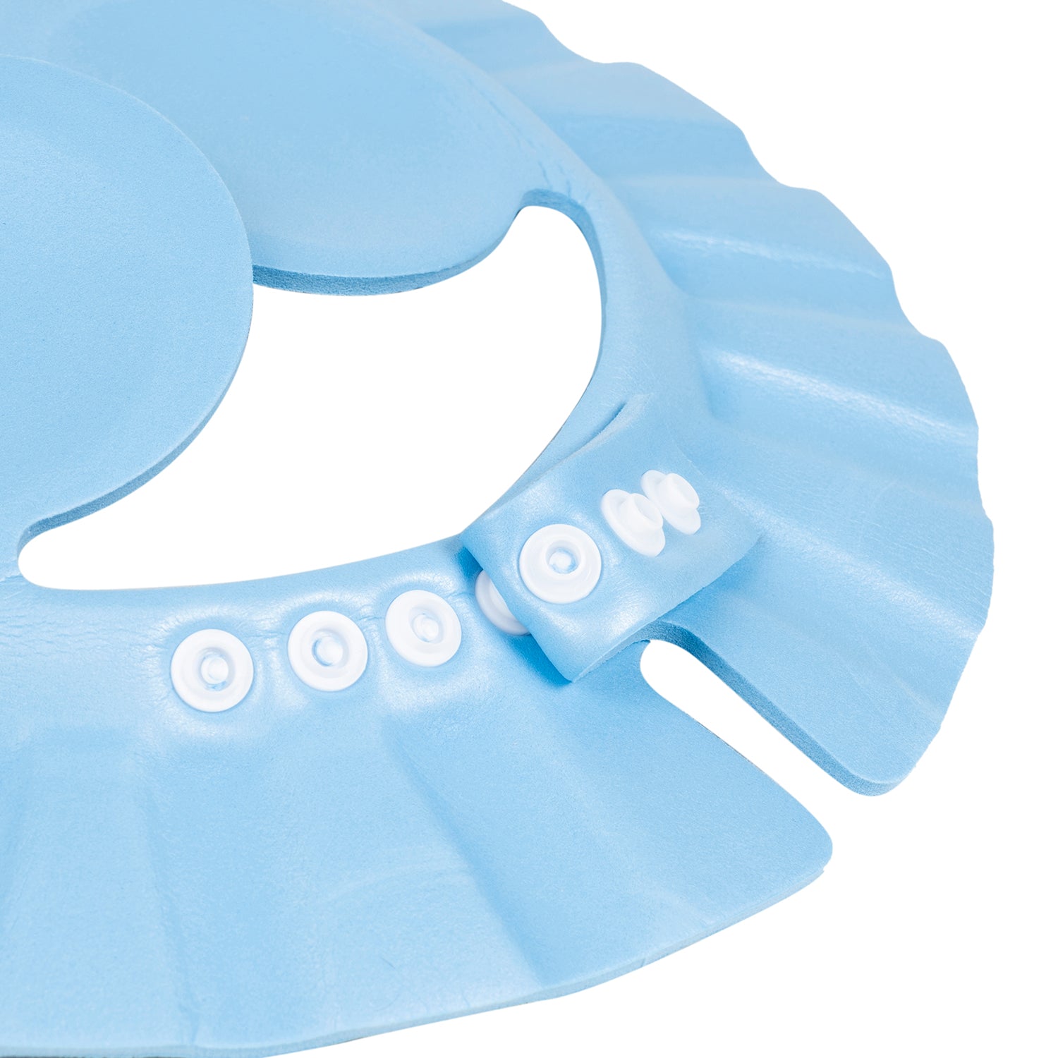 Baby Moo No Tears Safe Adjustable Bathing Shower Cap - Blue