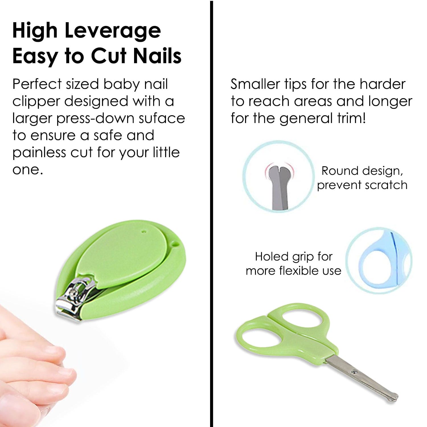 Monkey Green Nail Clipper Set