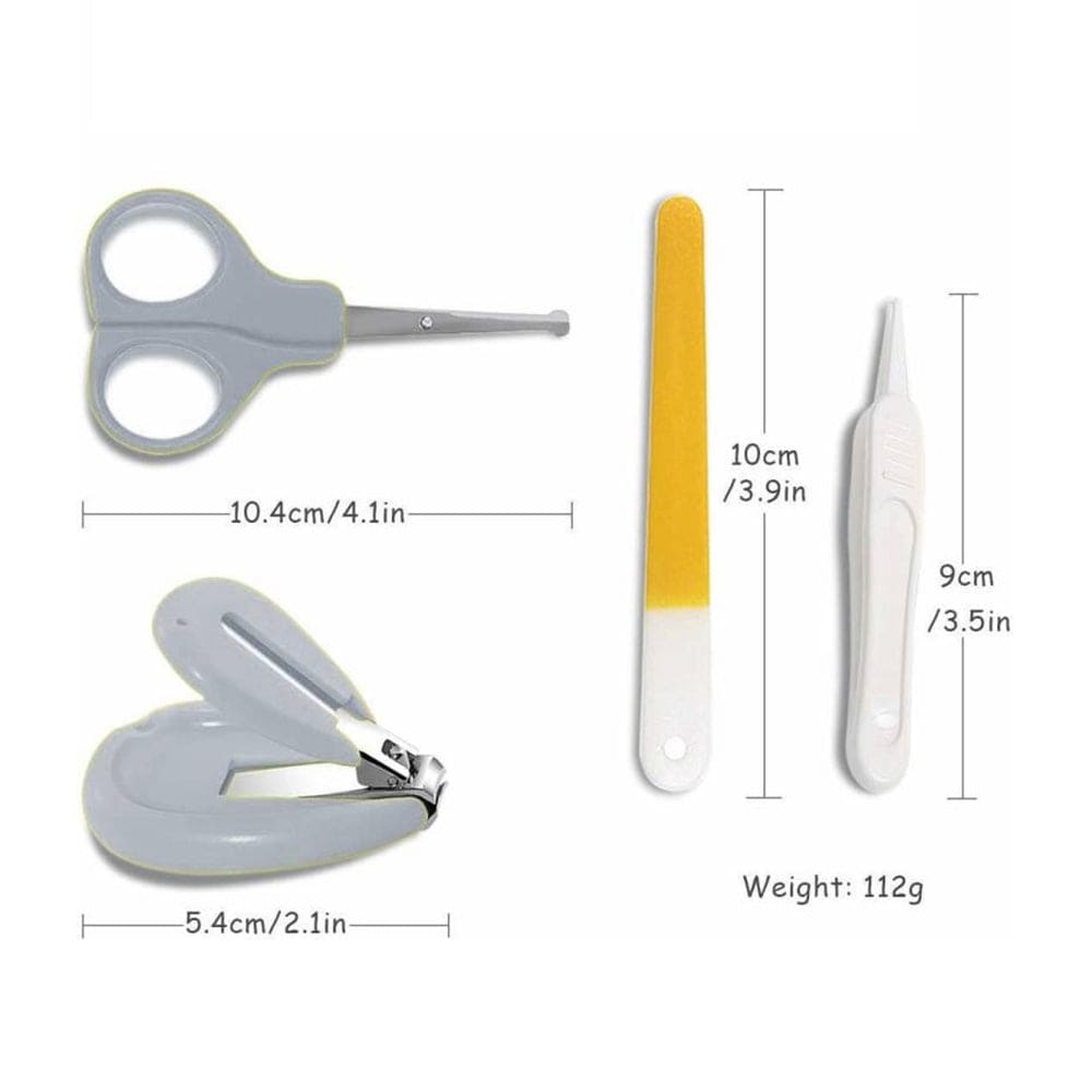 Lazy Cat Grey Nail Clipper Set