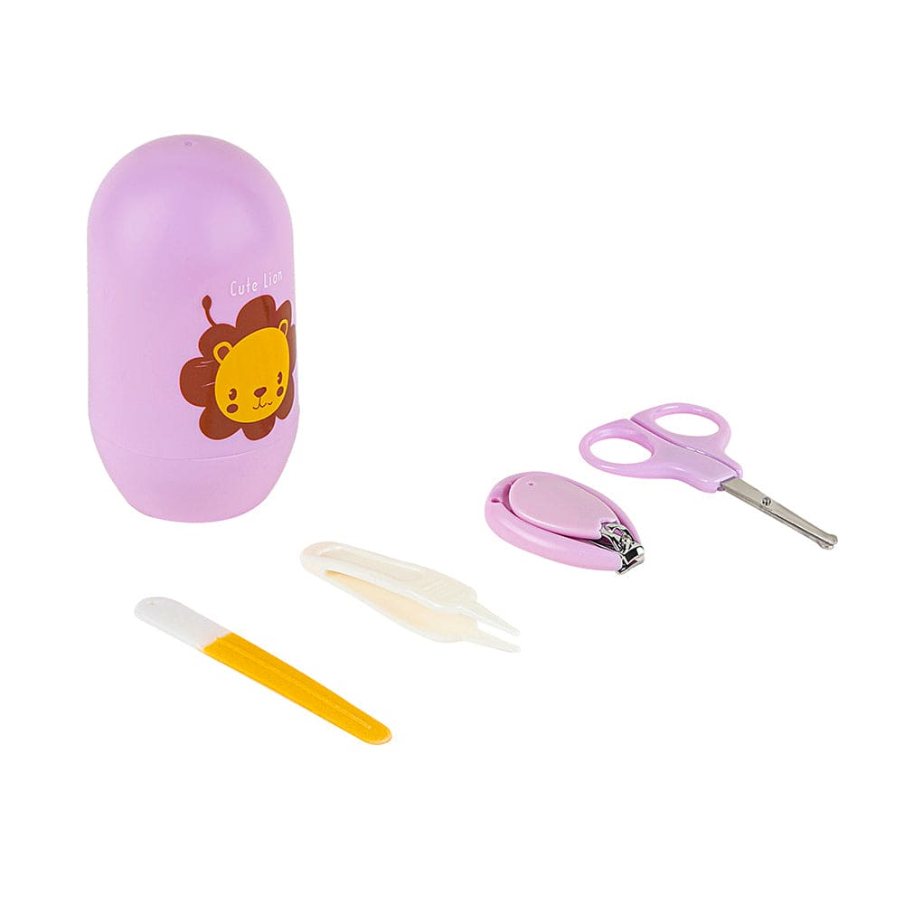 Lion Lilac Nail Clipper Set