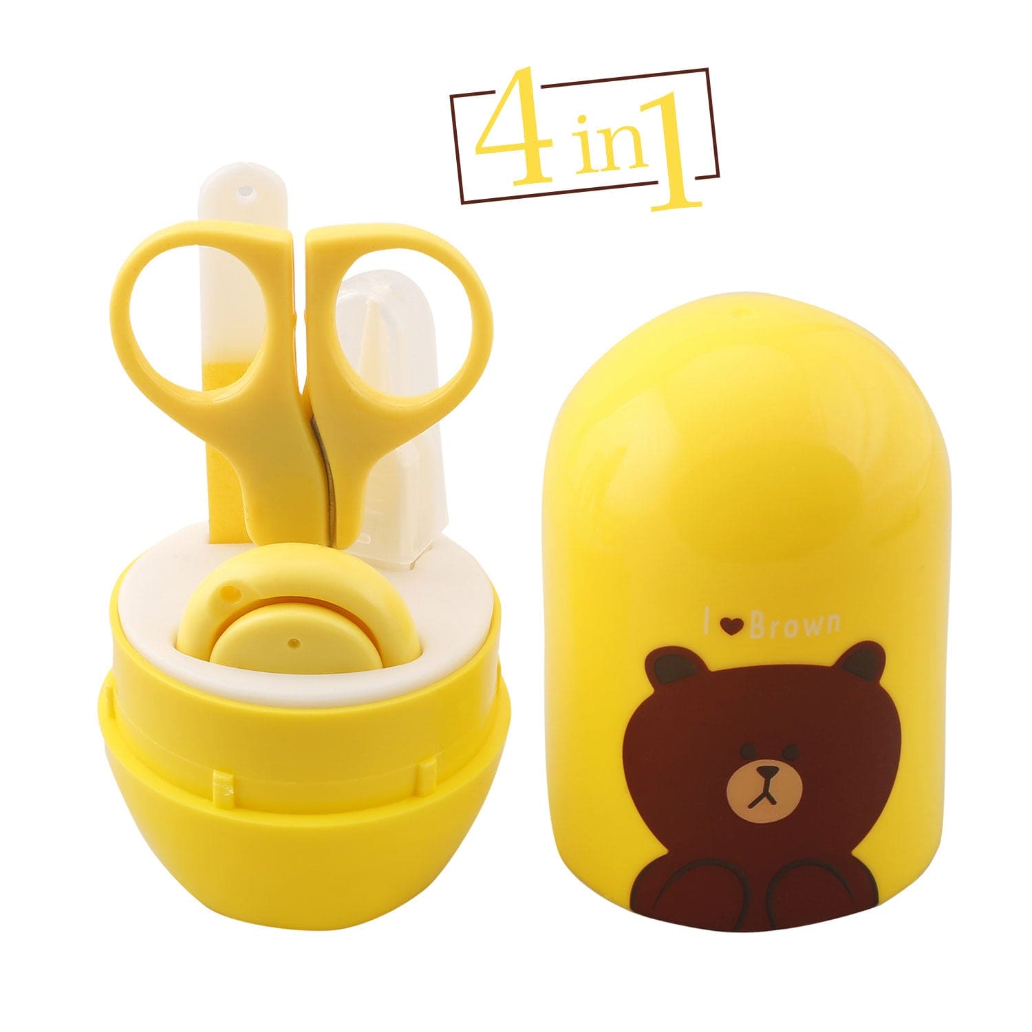 Bff Bear Yellow Nail Clipper Set