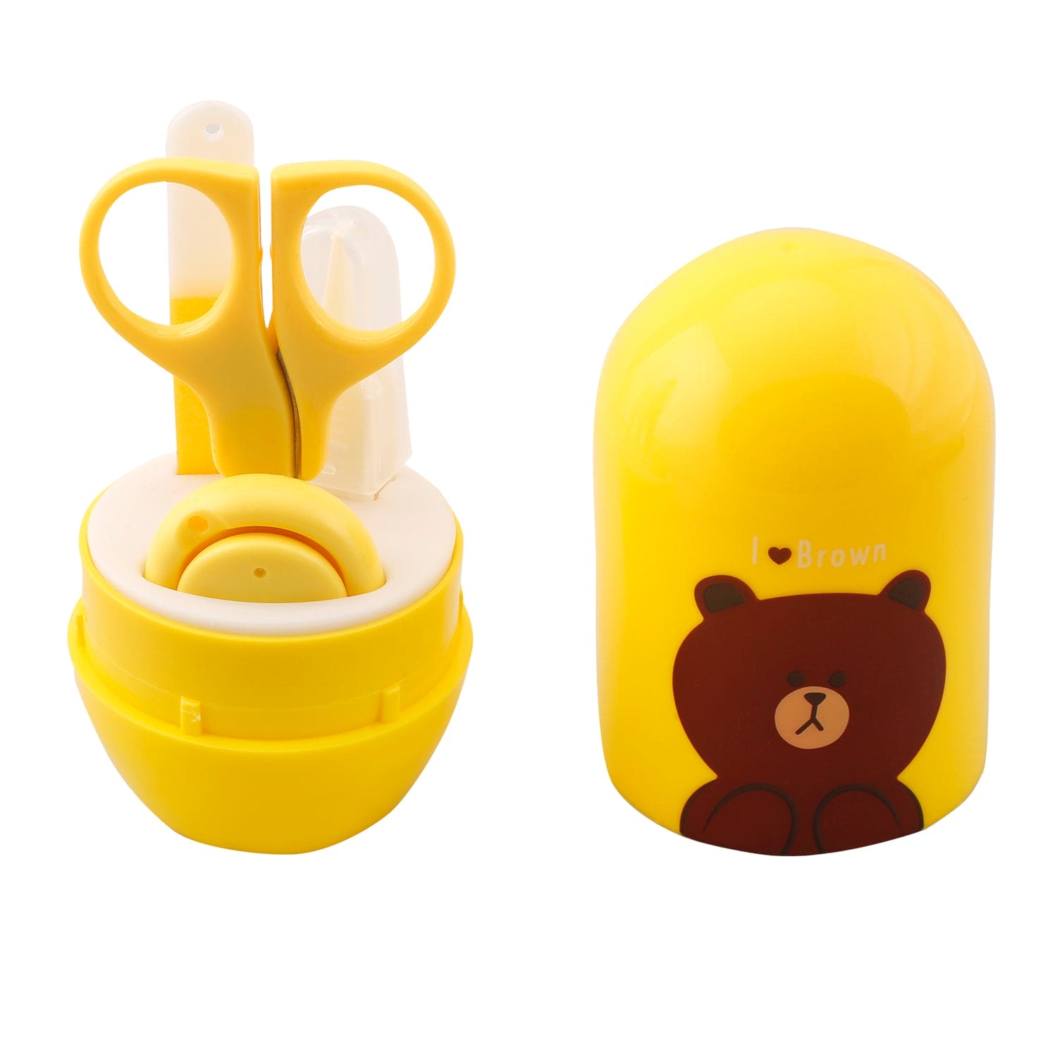 Bff Bear Yellow Nail Clipper Set