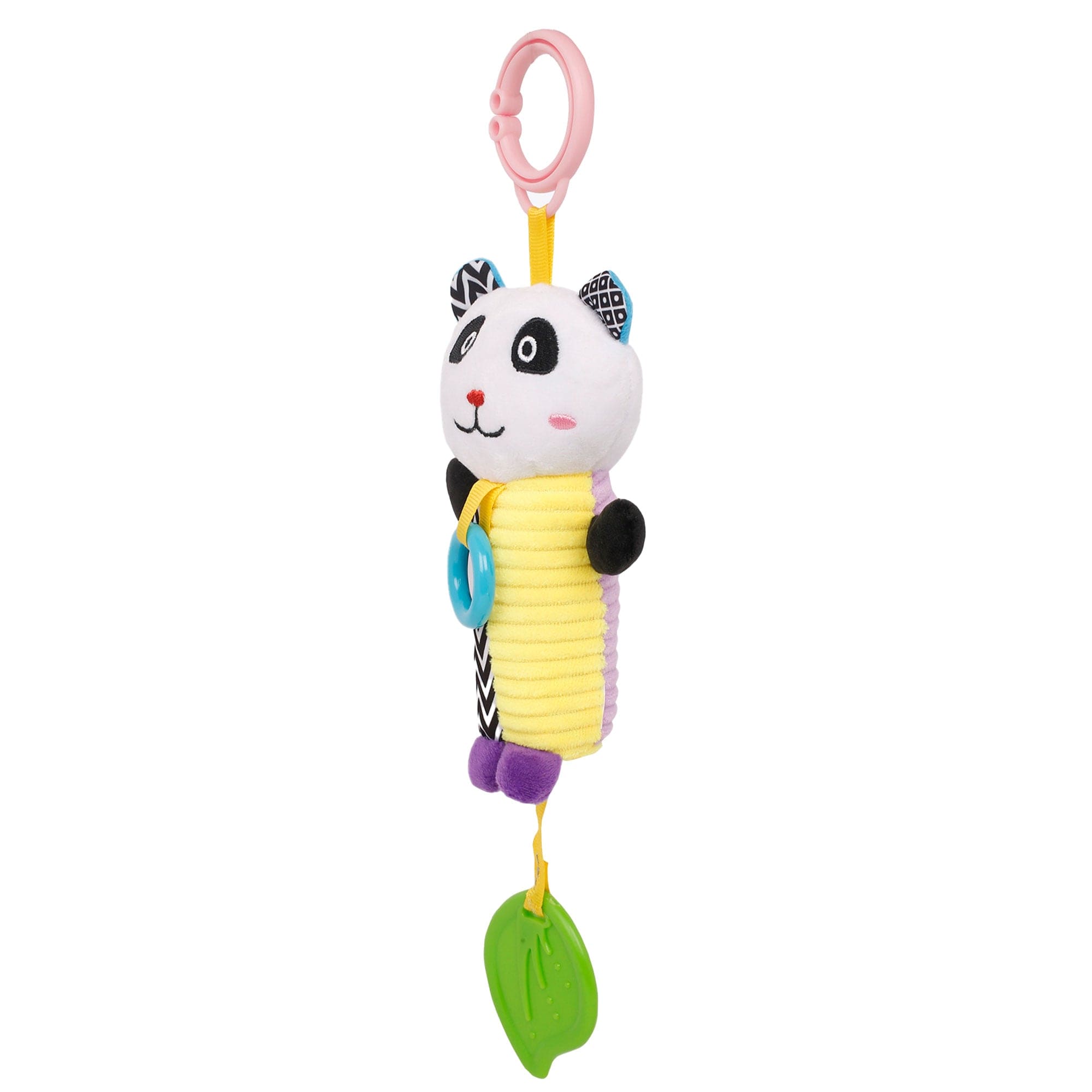 Panda White Hanging Toy With Teether