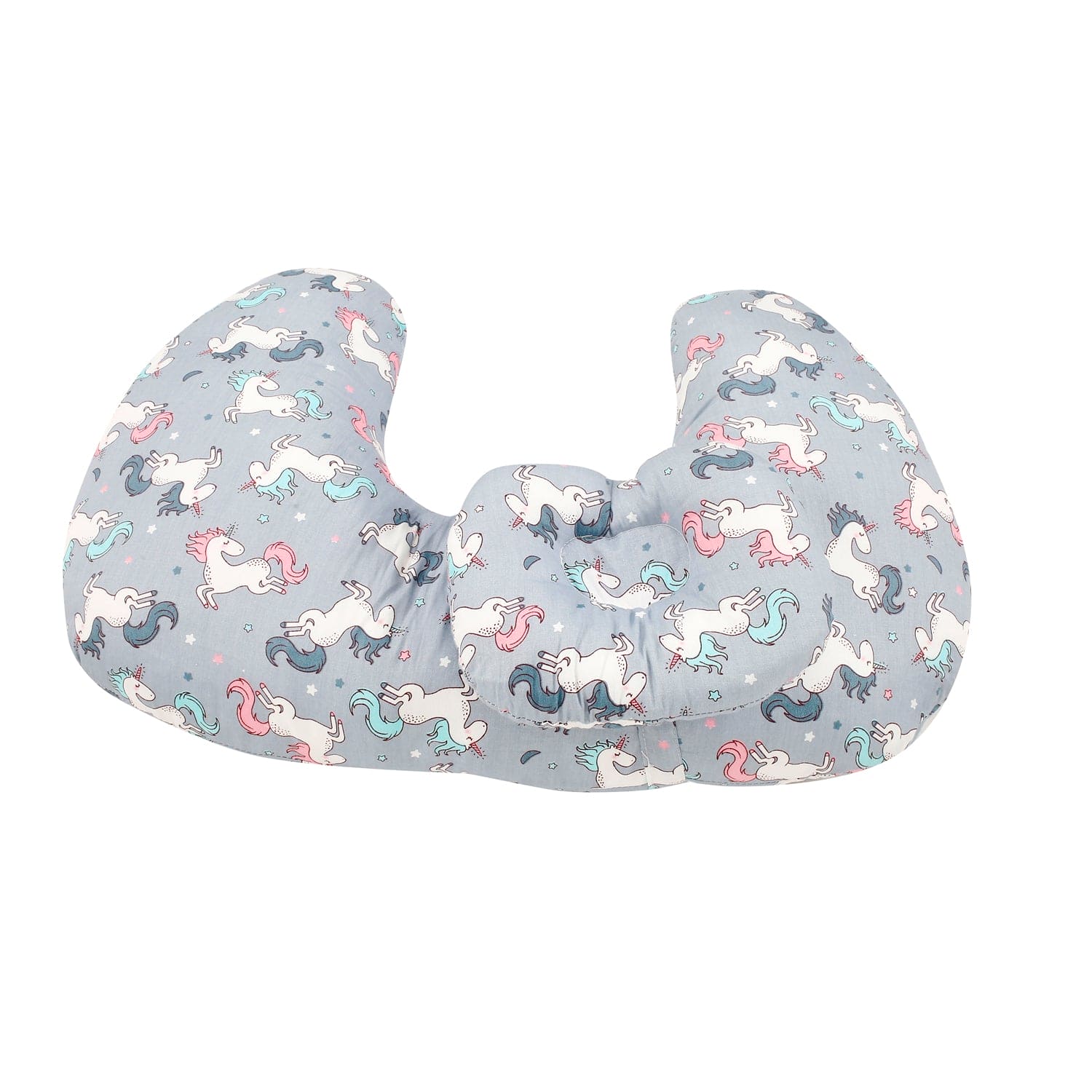 Unicorn Grey Feeding Pillow