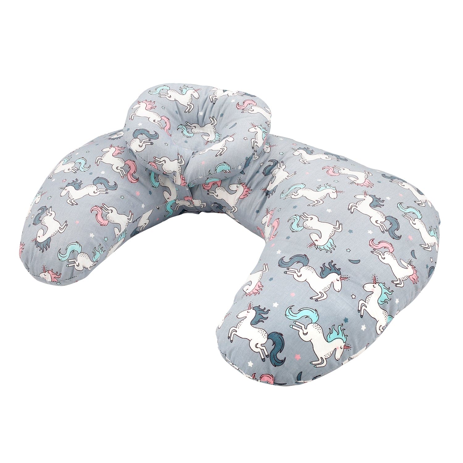 Unicorn Grey Feeding Pillow