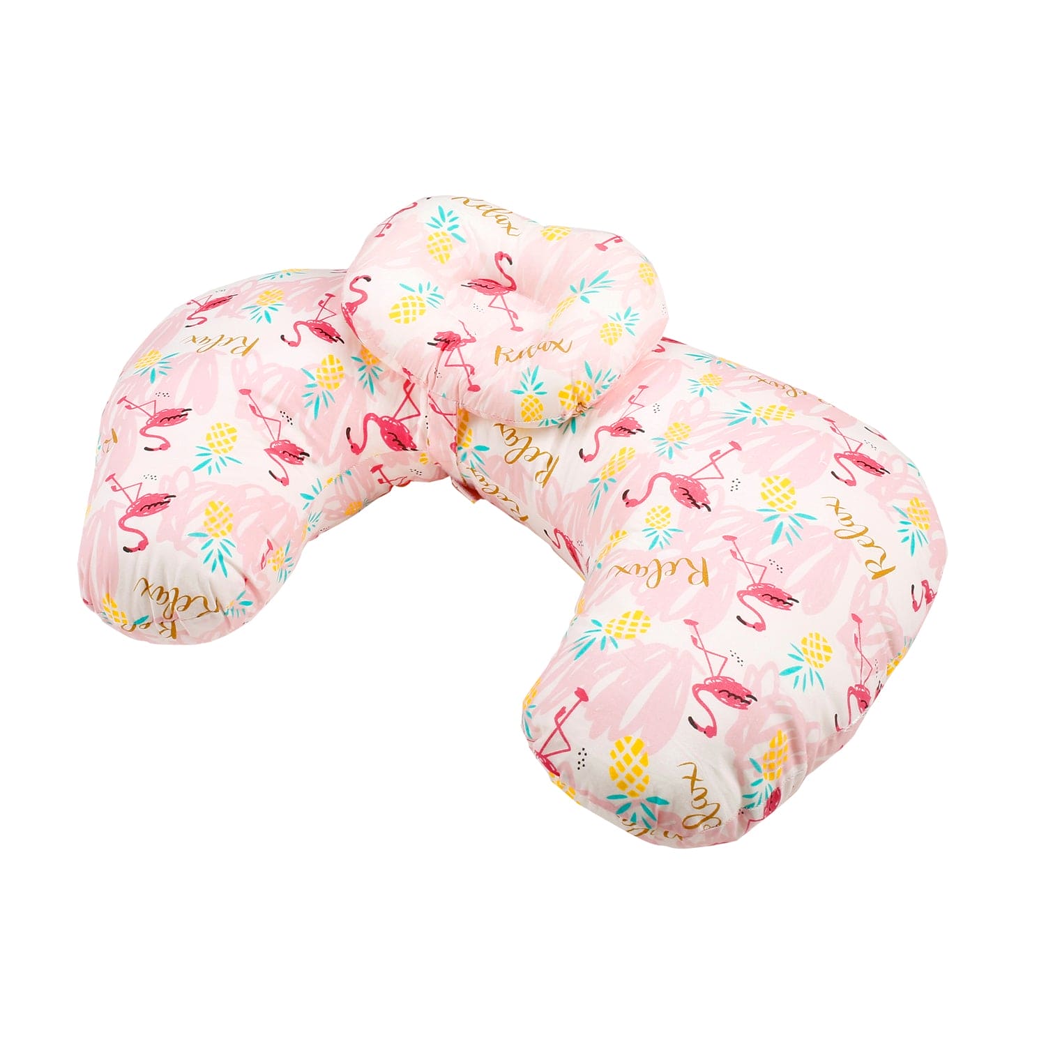 Flamingo Pink Feeding Pillow