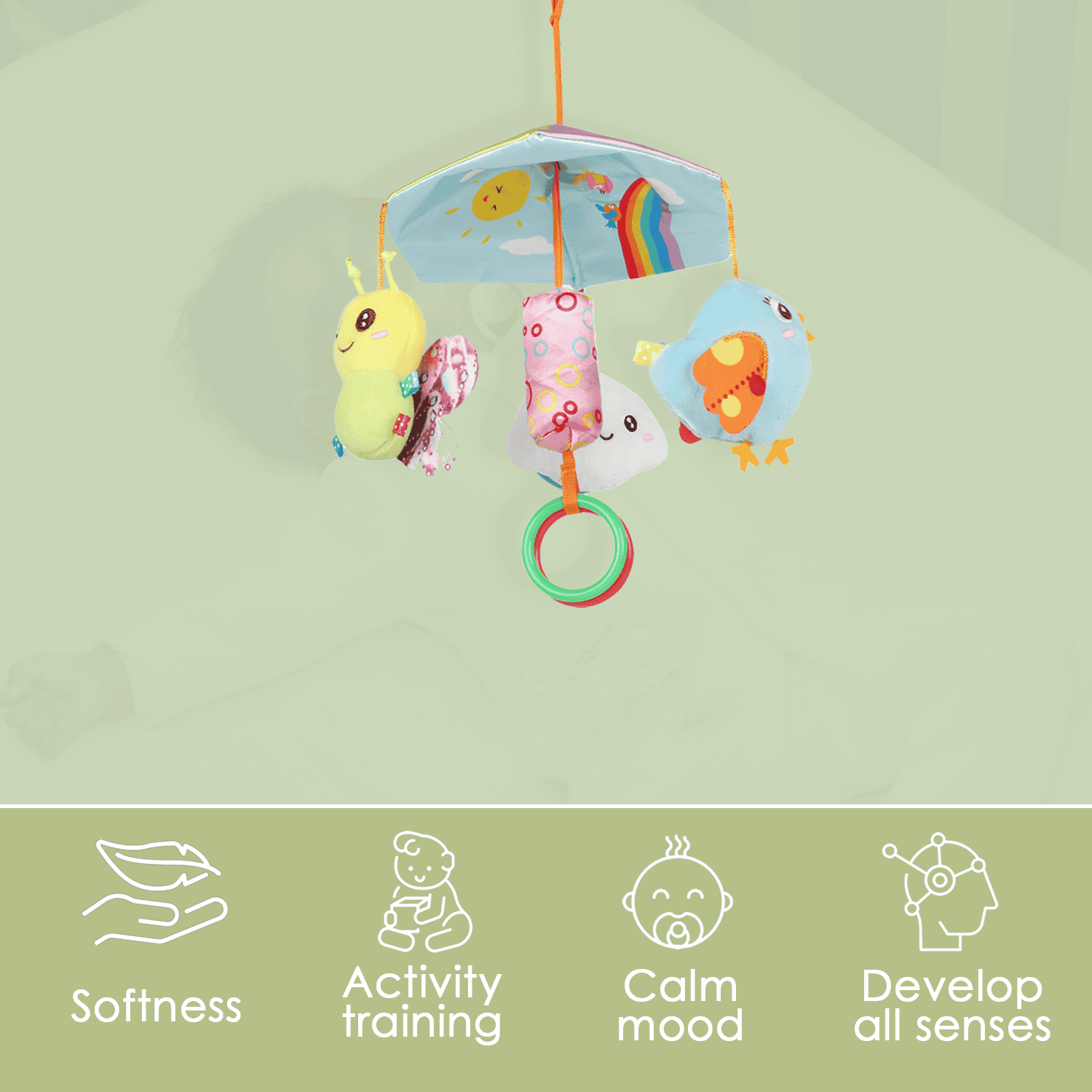 Unisex cot mobile sales