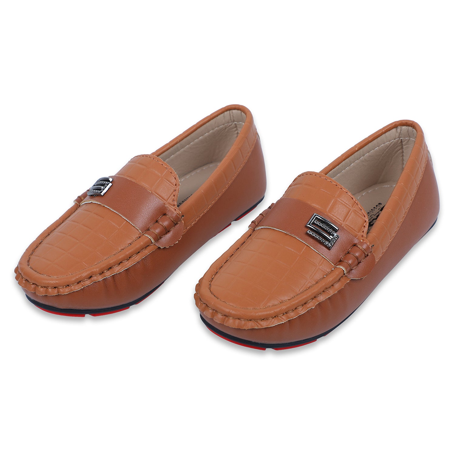 Kids on sale tan loafers