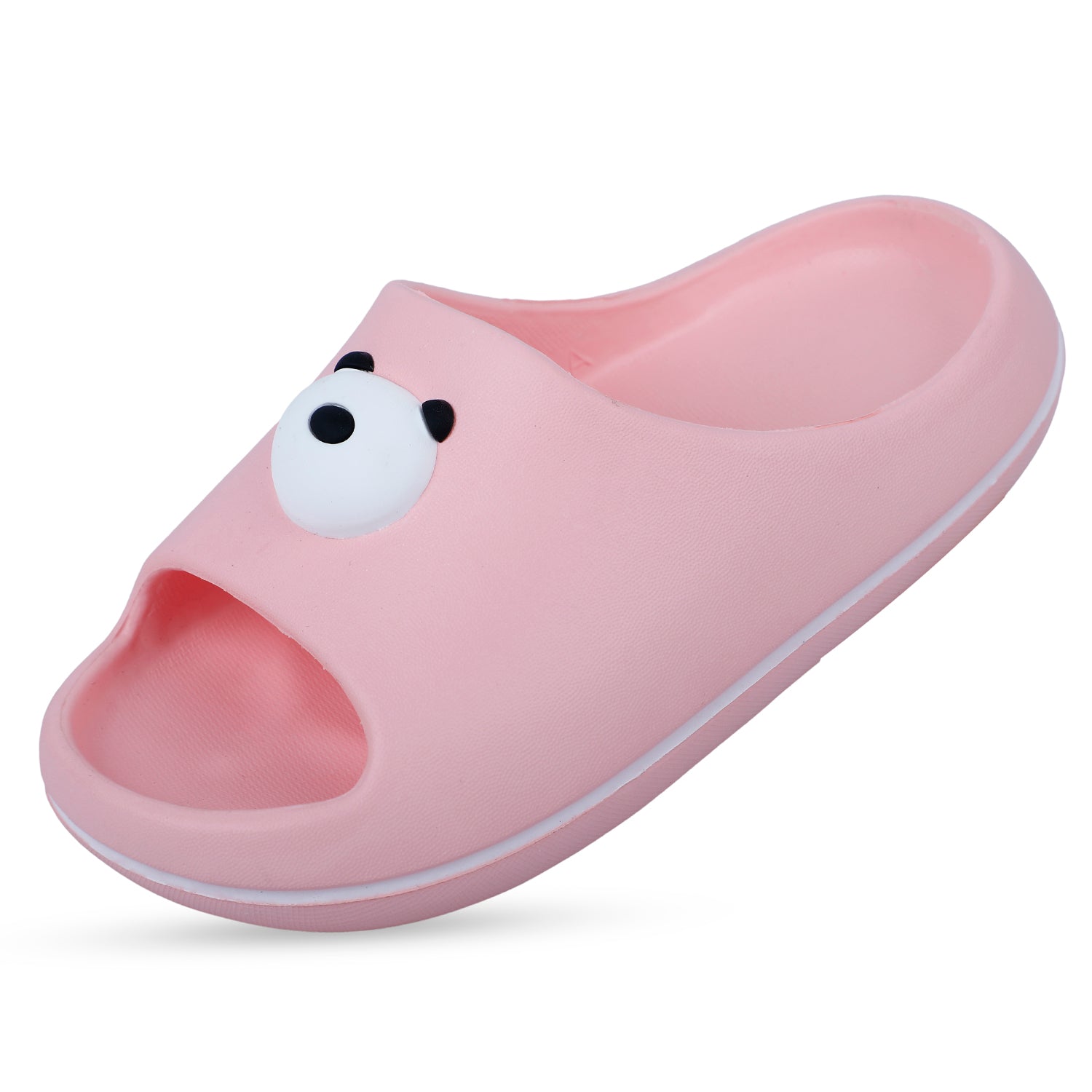 Baby Moo Panda Flip Flop Sliders - Pink - Baby Moo
