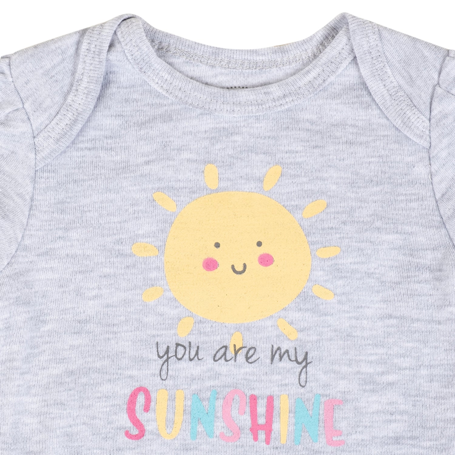 Baby Moo You Are My Sunshine Gift Set 3 Piece With Bodysuit, Tutu Skirt And Headband - Grey, Blue