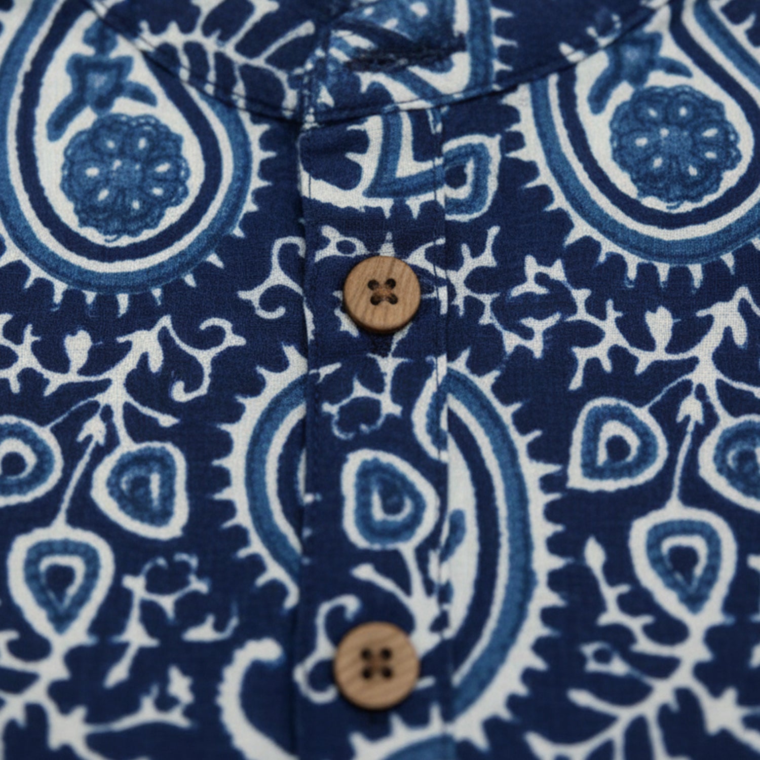 Baby Moo Butta Print Ethnic Kurta Pyjama Set - Blue