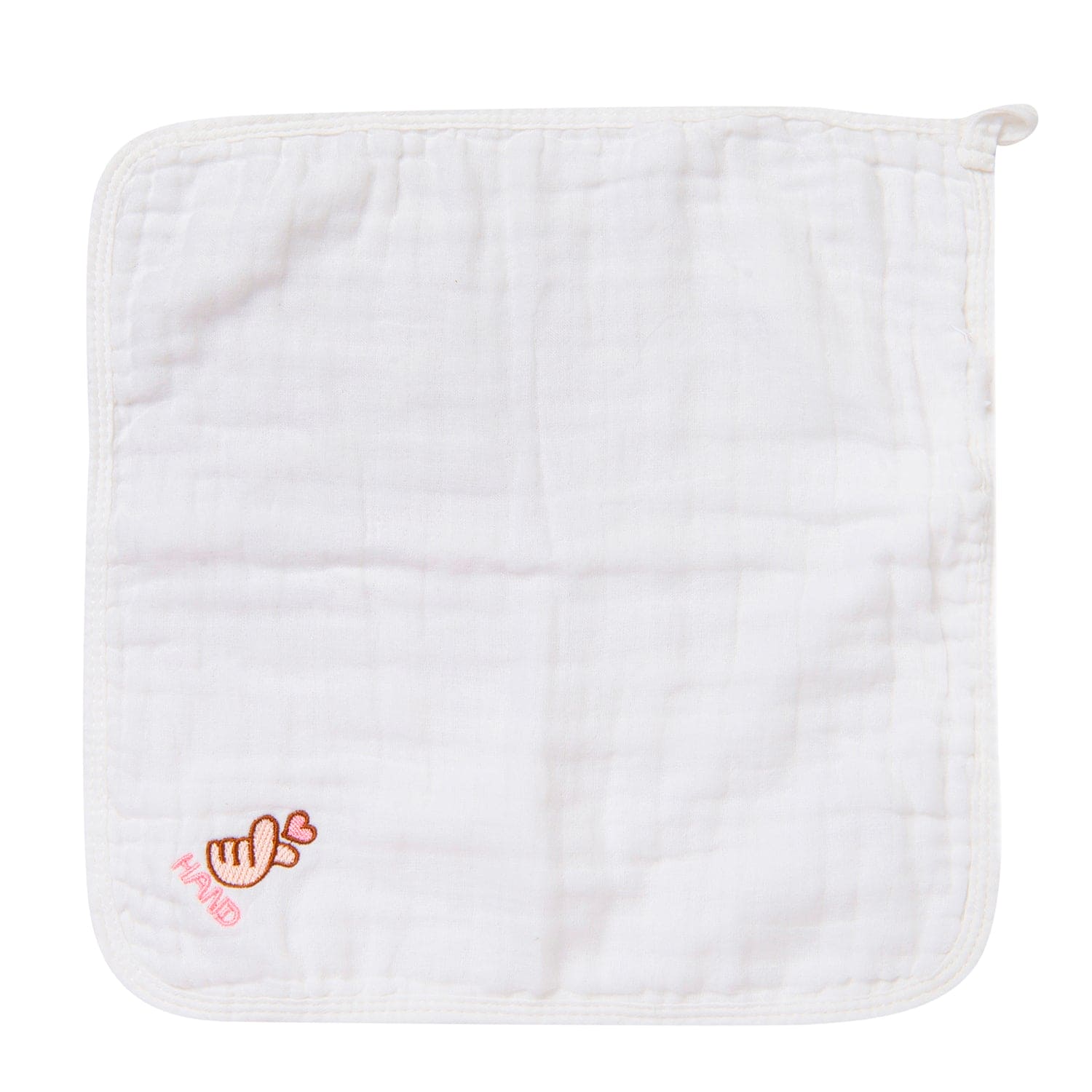 Wash Cloth Muslin Napkins Pack Of 5 Multipurpose White