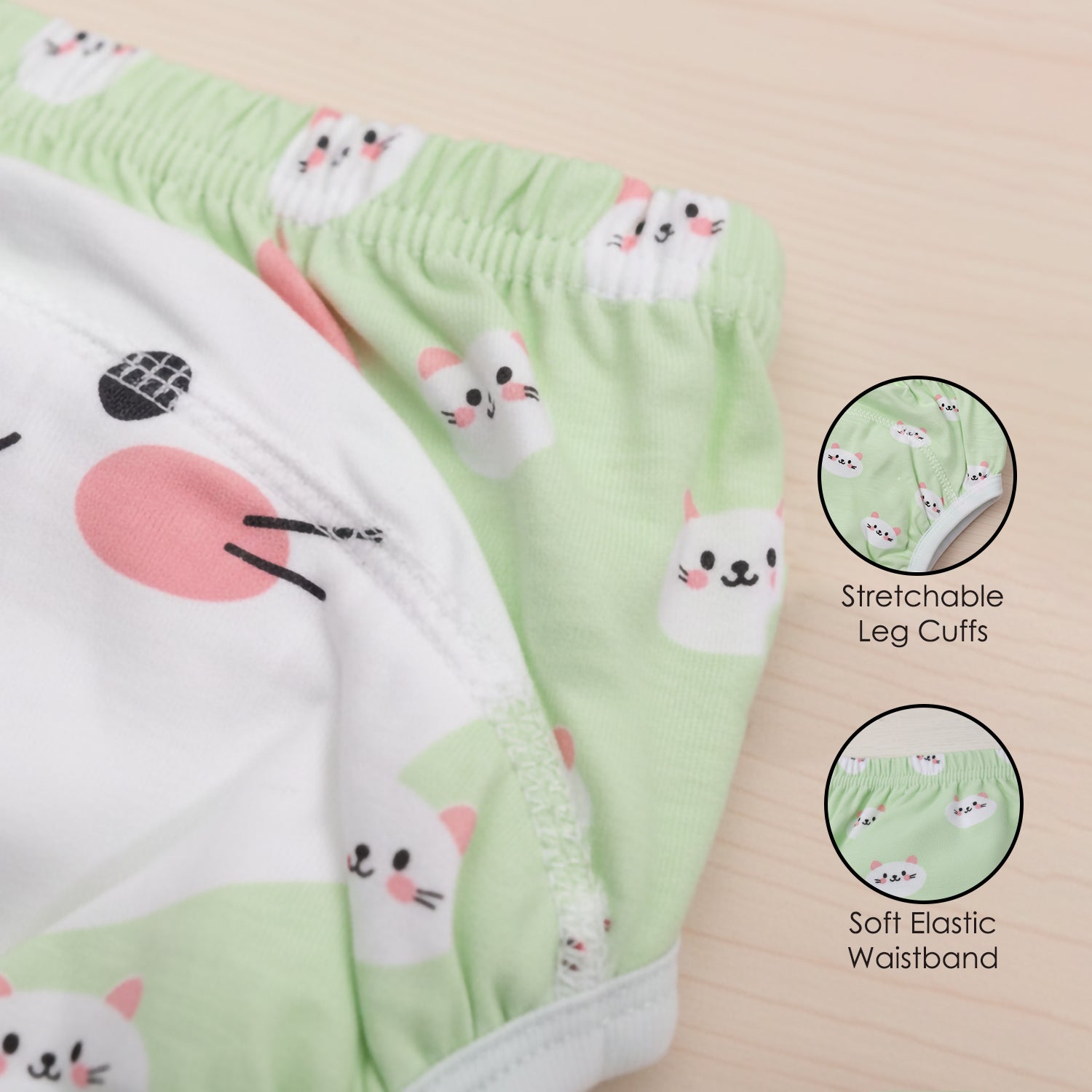 Baby Moo Bouncing Bunny Reusable Cloth Toddler Training Pants - Multicolour