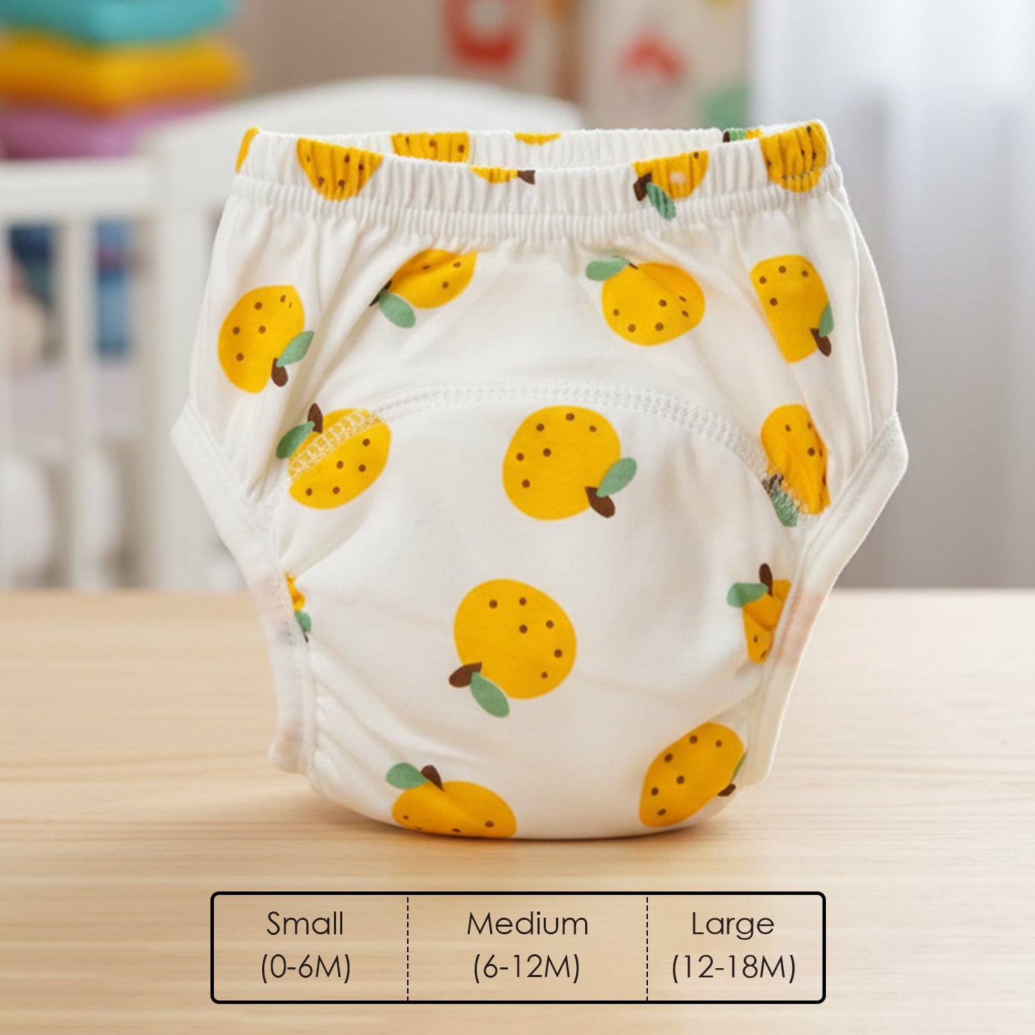 Baby Moo Tiger Cub Reusable Cloth Toddler Training Pants - Multicolour