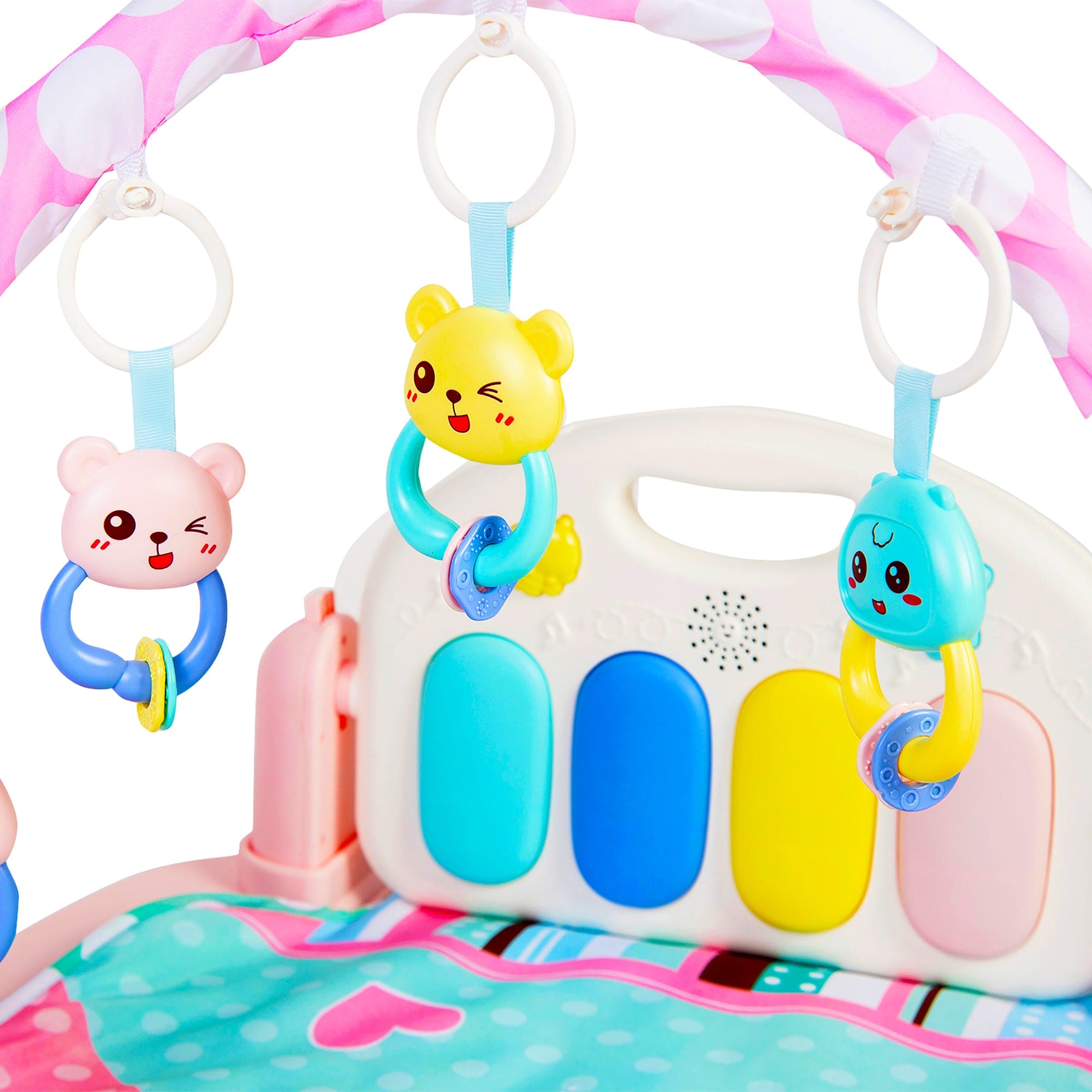 Premium Owl Blue Piano Activity Gym