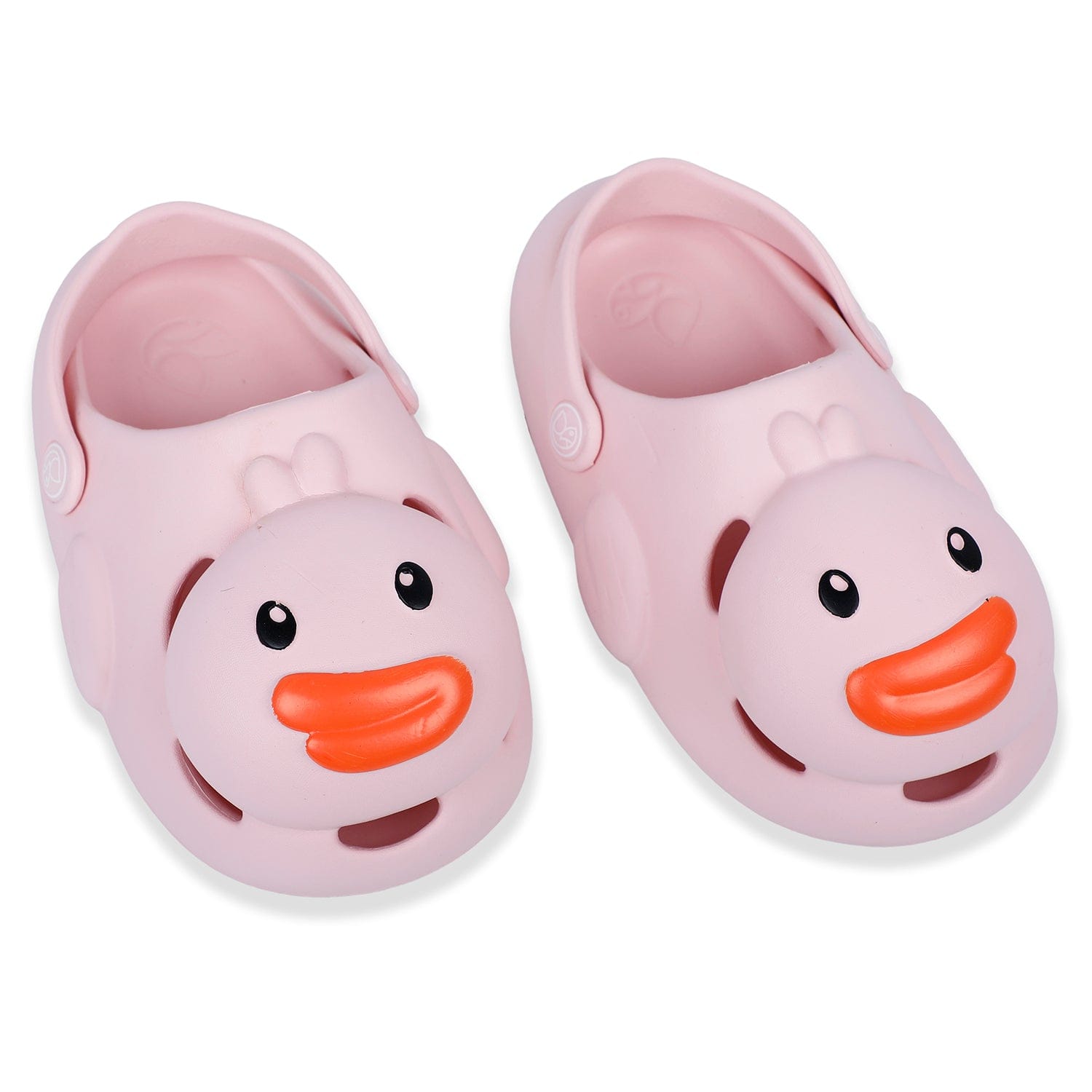 Baby Moo Swimming Duck Waterproof Anti-Skid Sling Back Clogs - Pink - Baby Moo