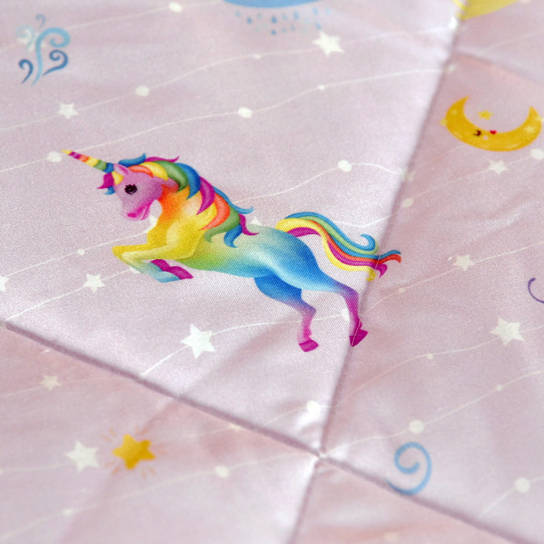 Baby Moo Unicorn Extra Warm XL Duvet Quilt - Pink - Baby Moo