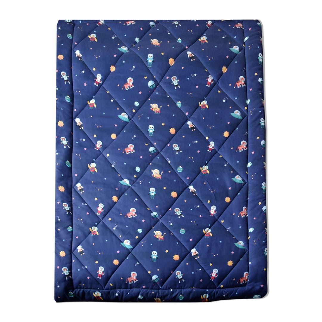 Baby Moo Space Extra Warm XL Duvet Quilt - Blue - Baby Moo