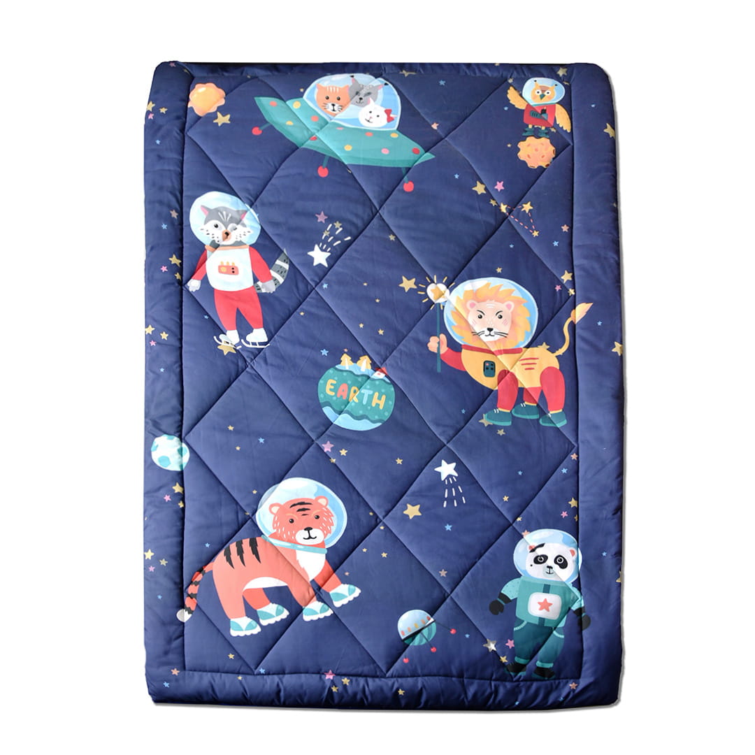 Baby Moo Space Extra Warm XL Duvet Quilt - Blue - Baby Moo