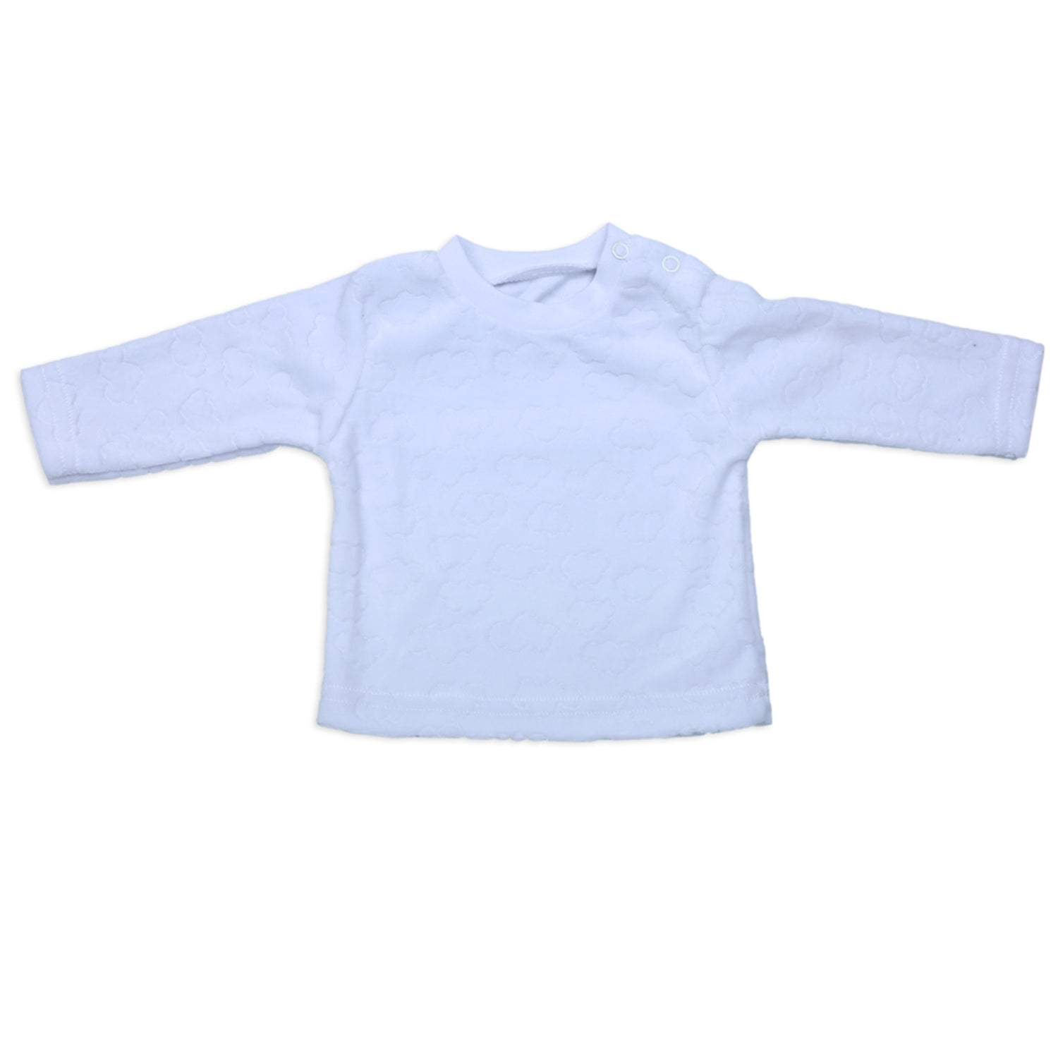 Cuddly Bear Infant 2 Piece Full Sleeves Tshirt And Romper Set - Turquoise