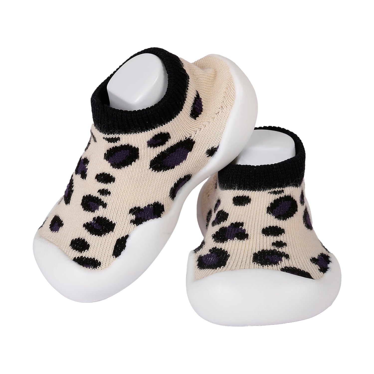 Slip-On Shoes Leopard Beige