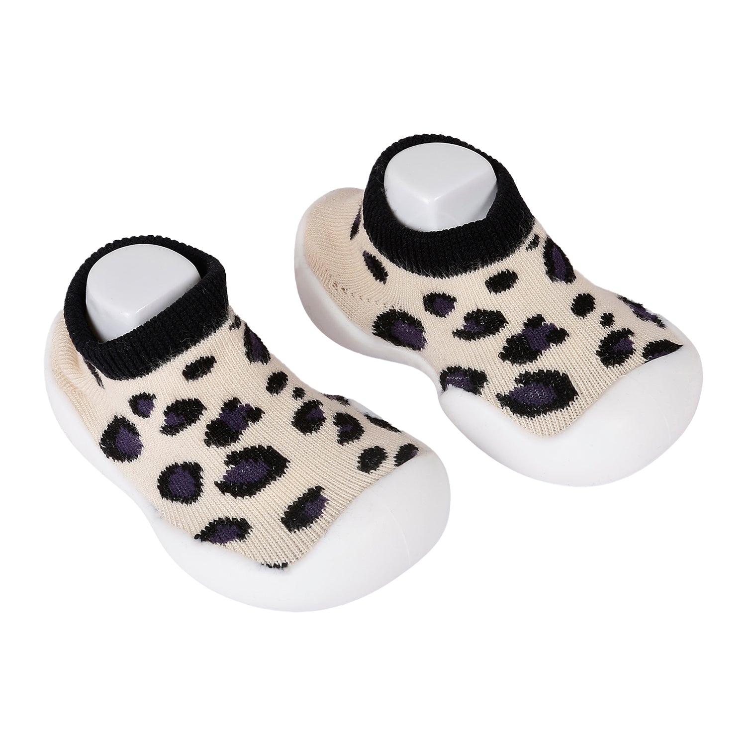 Slip-On Shoes Leopard Beige