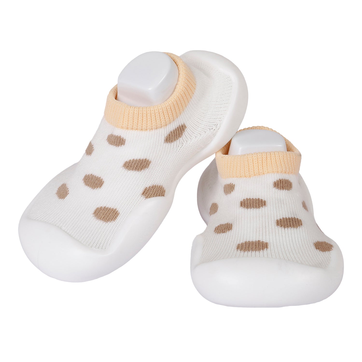 Slip-On Shoes Polka Dots Brown