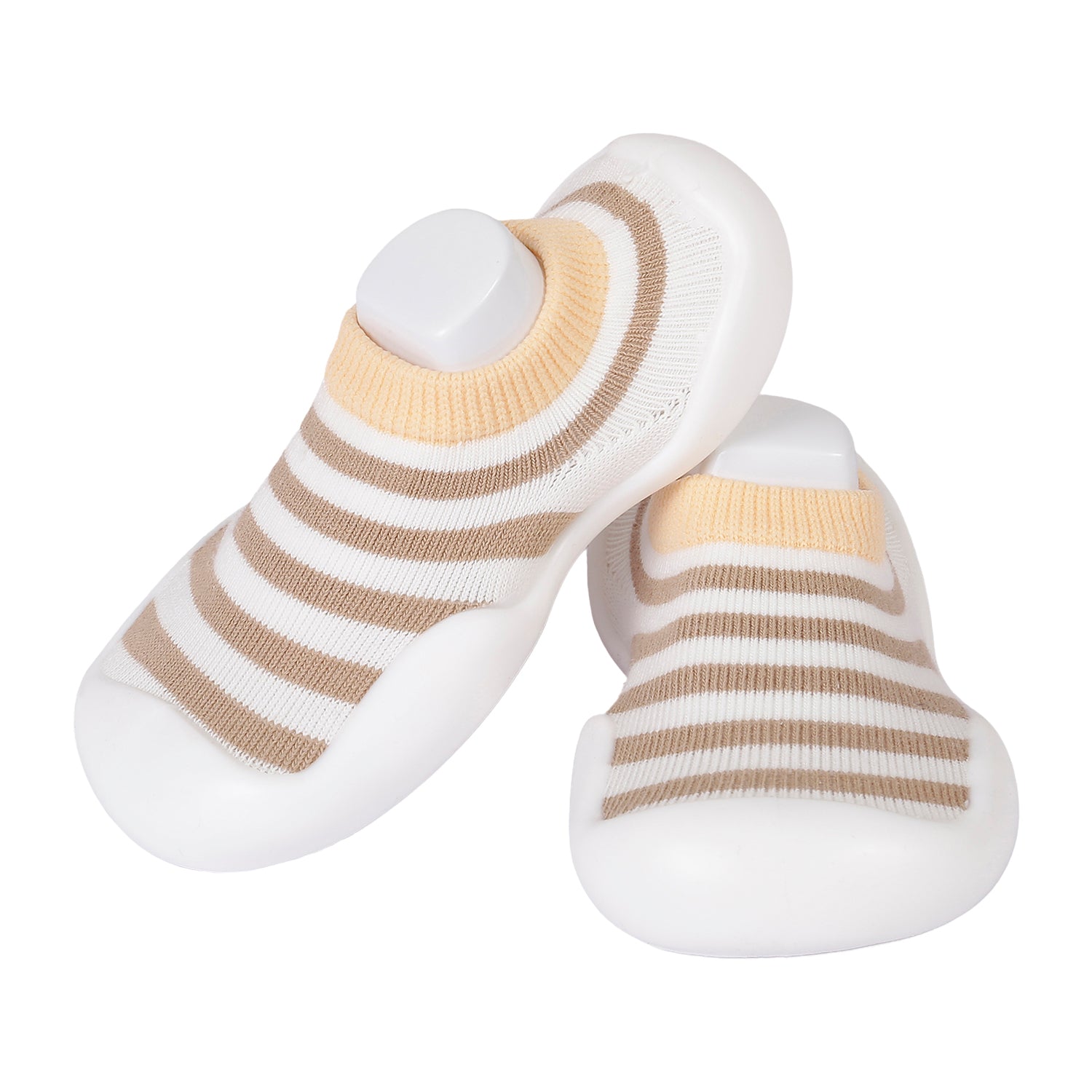 Slip-On Shoes Striped Brown