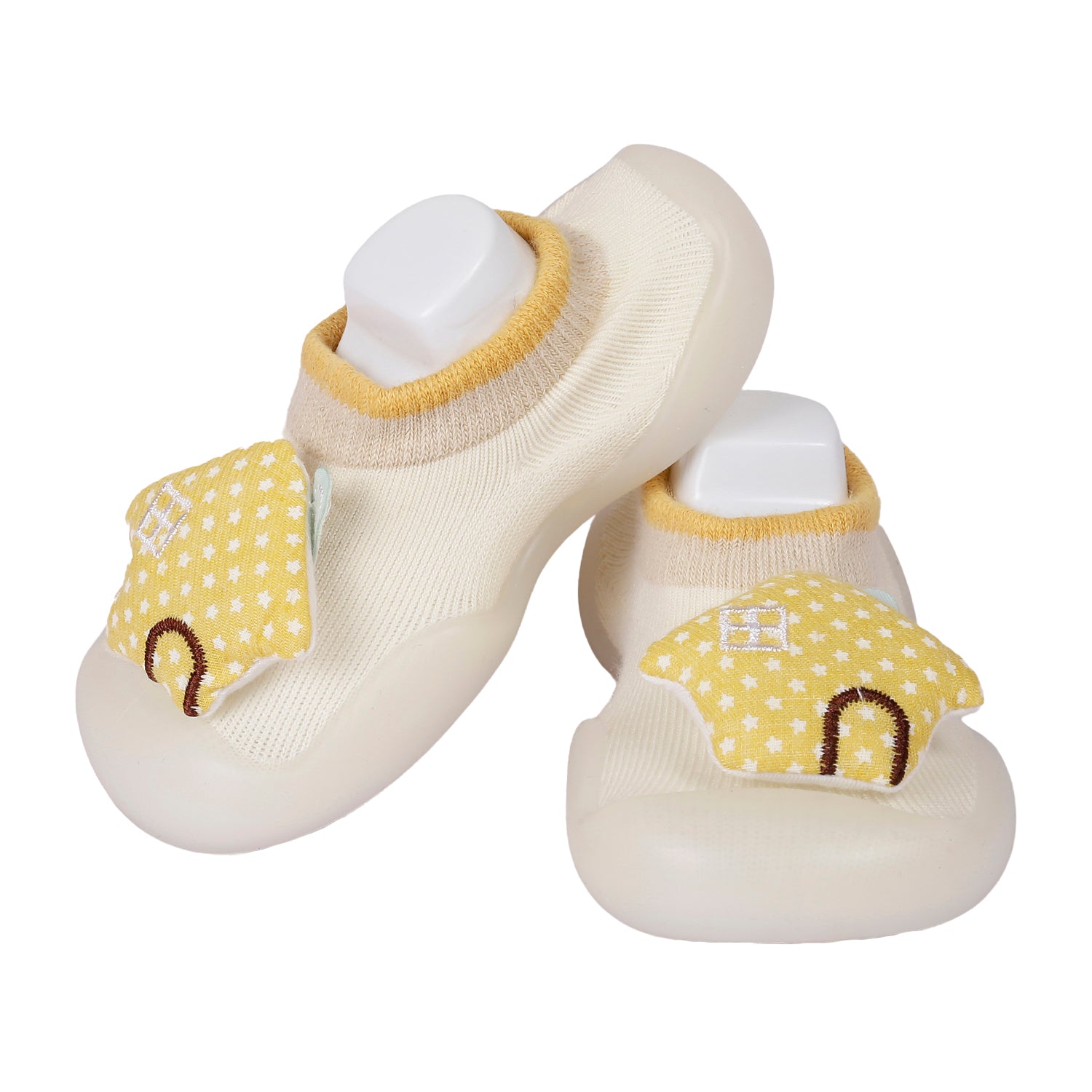 Slip-On Shoes 3D Happy Home Beige