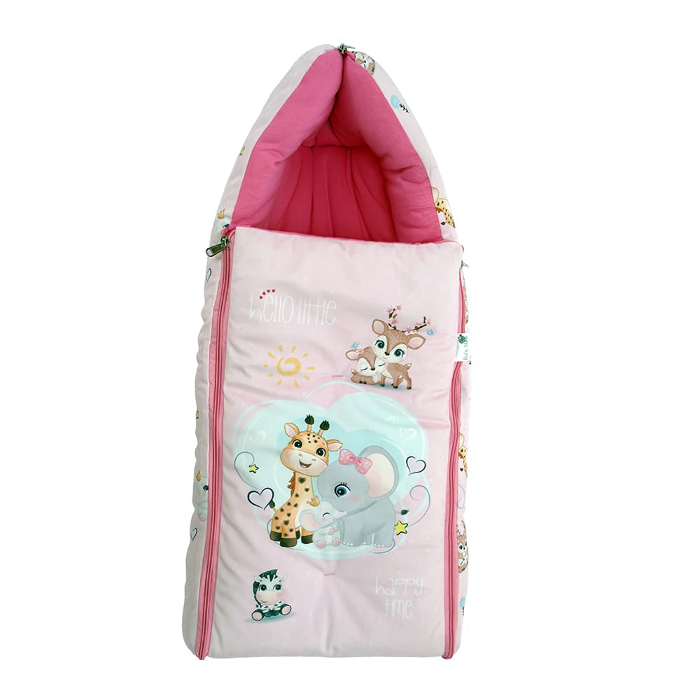 Mee Mee Padded Travel Carry Nest for Baby | Baby Warm Cozy Sleeping Bag  Sack (Baby Lion Pattern) - woooys.in