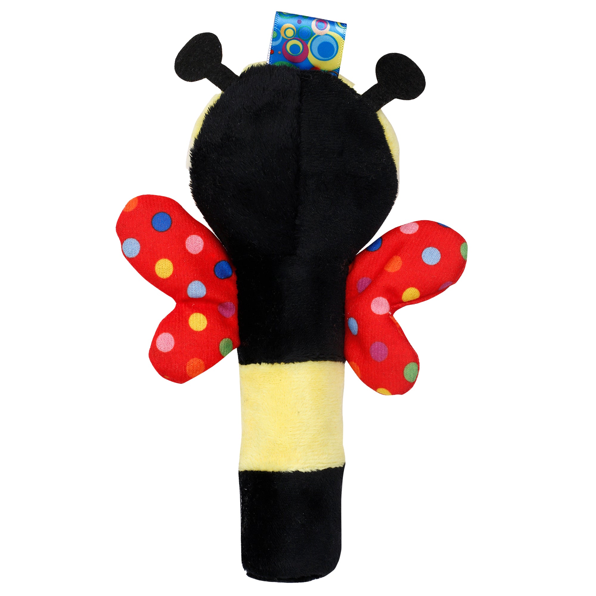 Bee Red Handheld Rattle Toy