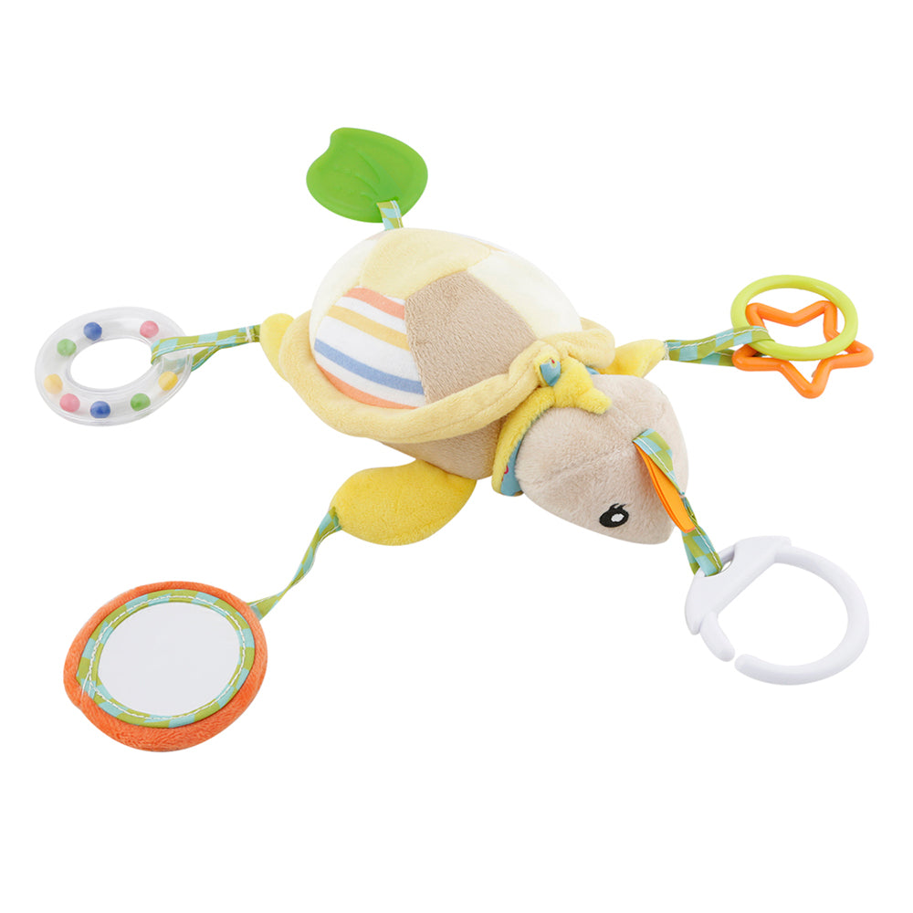 Tortoise Yellow Hanging Toy With Teether