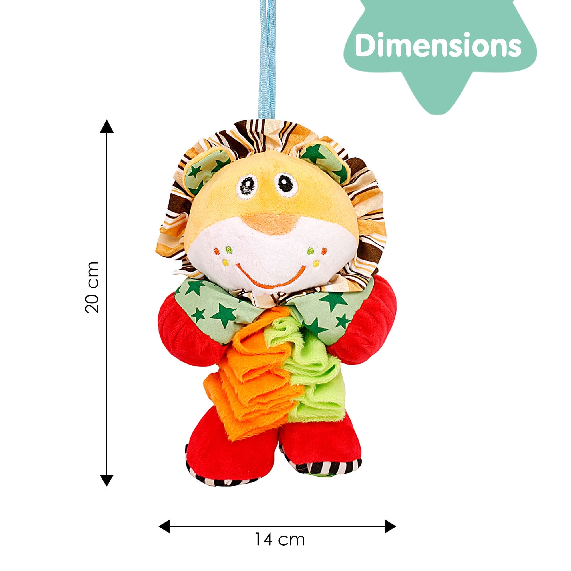 Circus Lion Yellow Pulling Toy