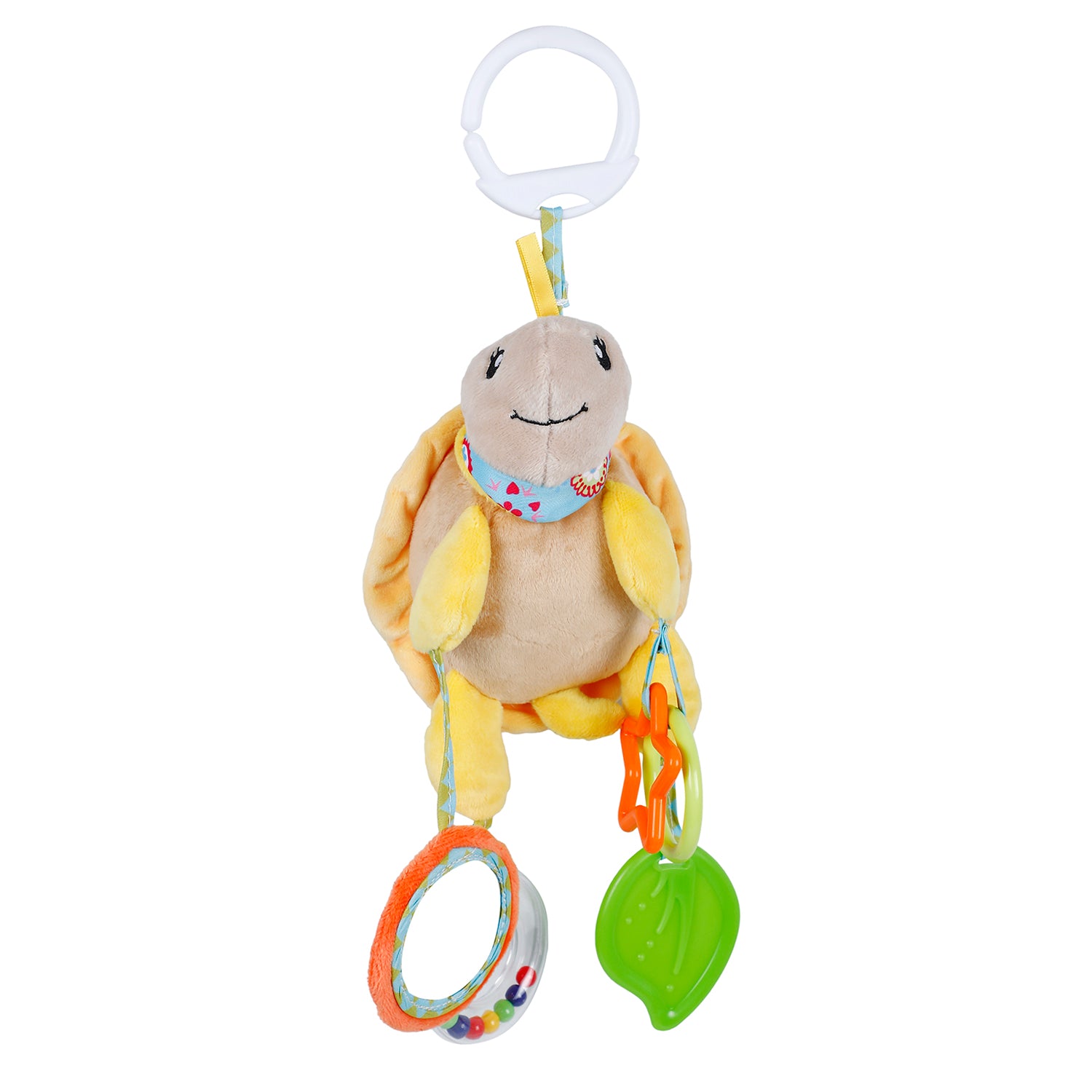Tortoise Yellow Hanging Toy With Teether