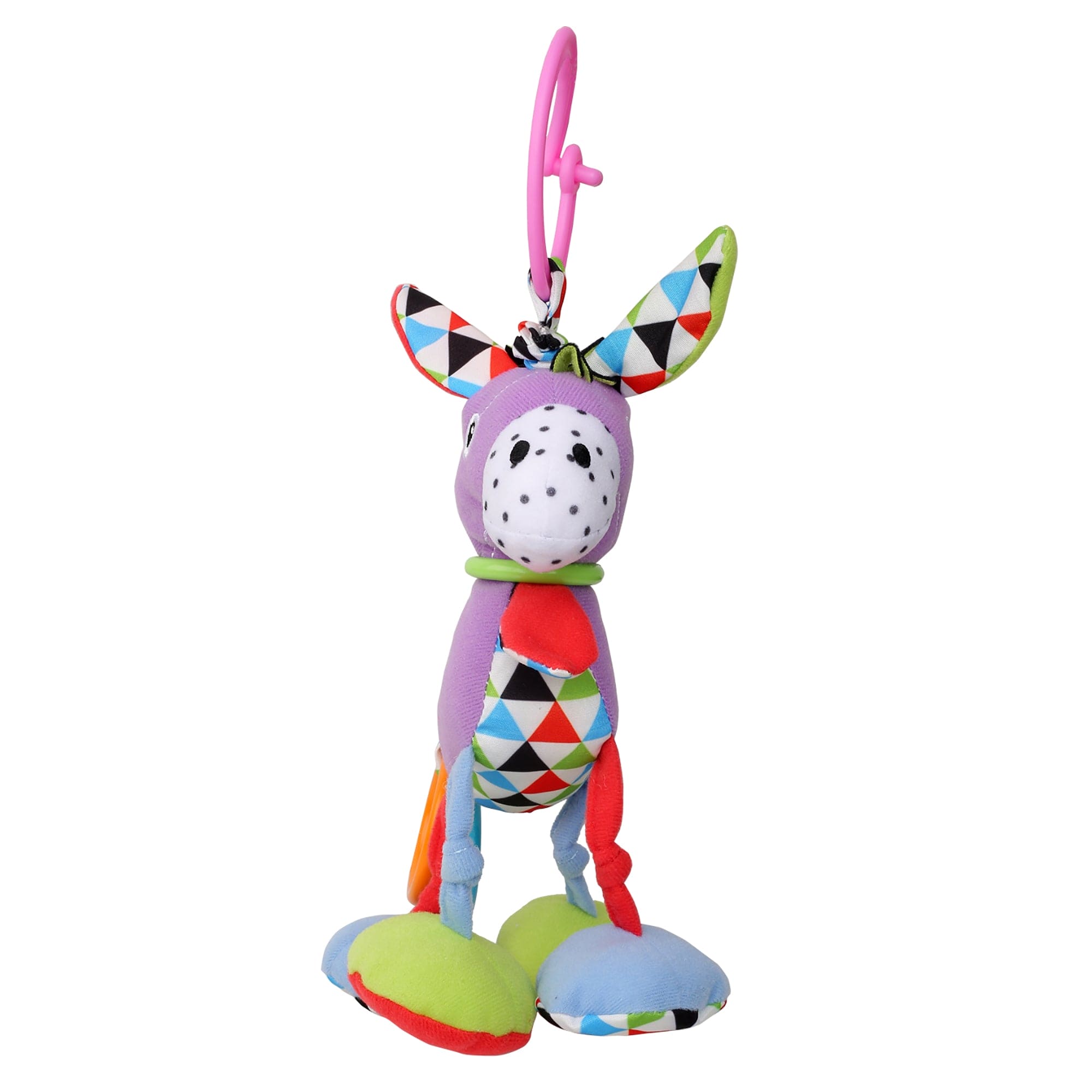 Donkey Purple Hanging Toy With Vibrations